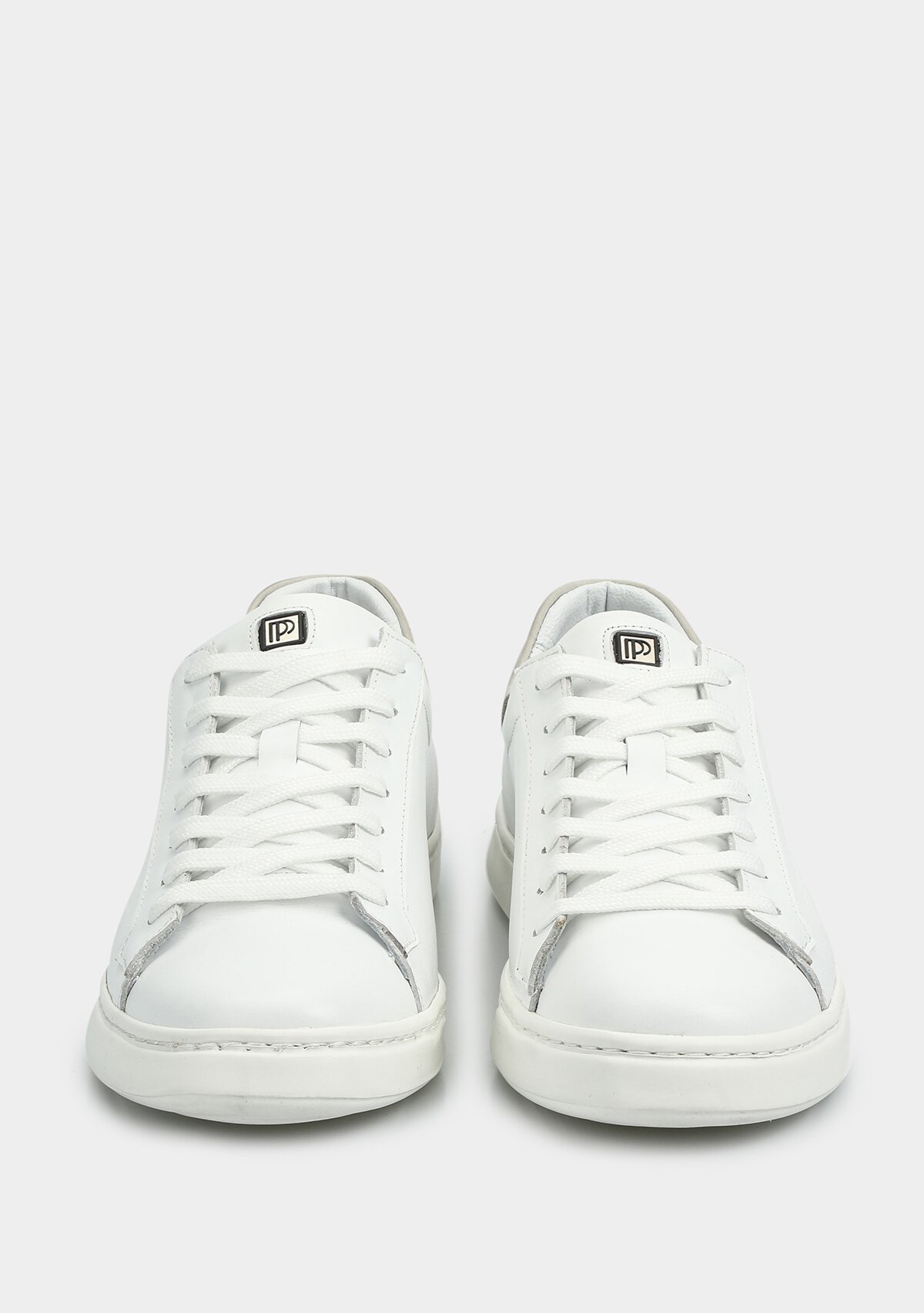 Beyaz Deri Erkek Sneaker