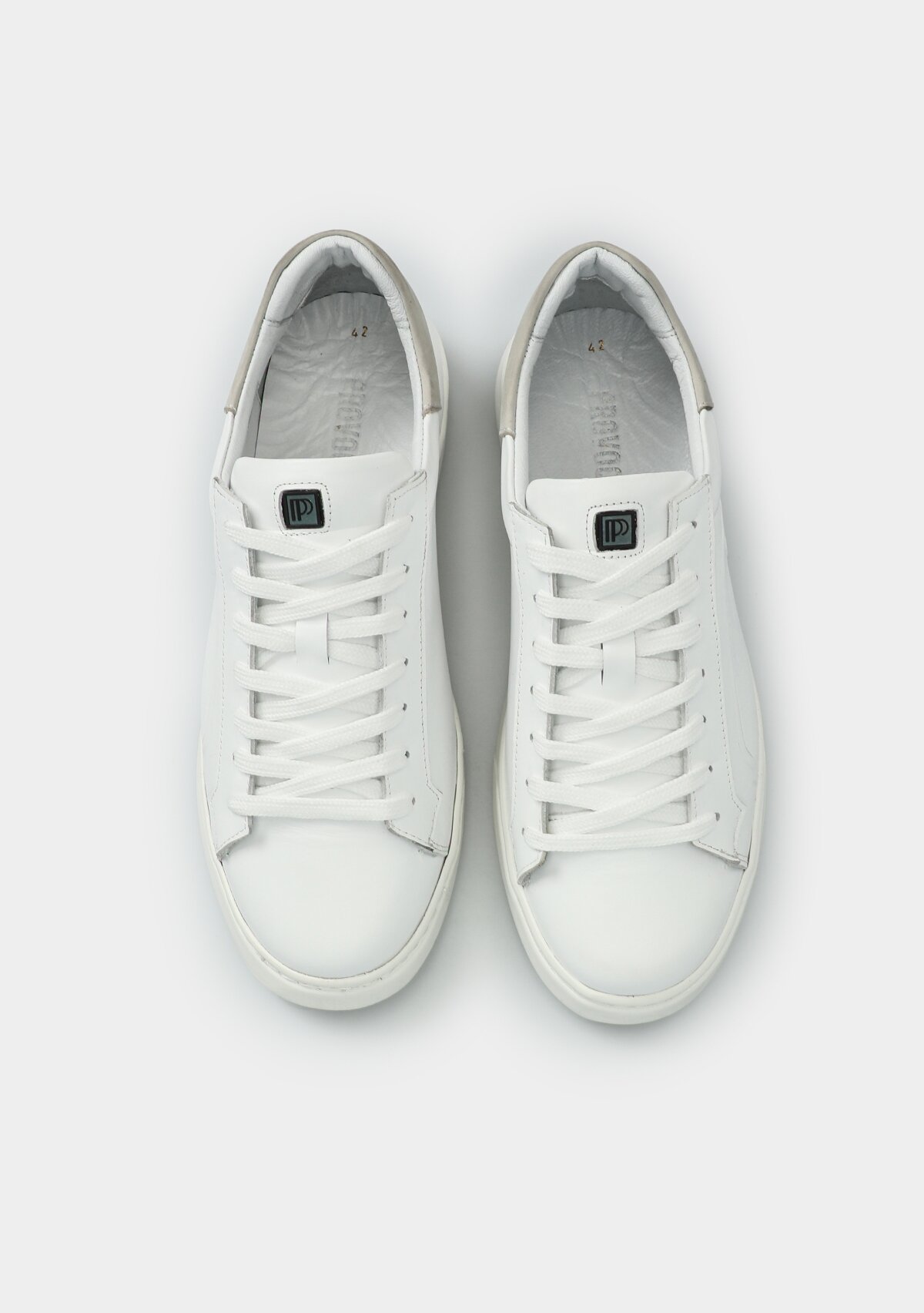 Beyaz Deri Erkek Sneaker