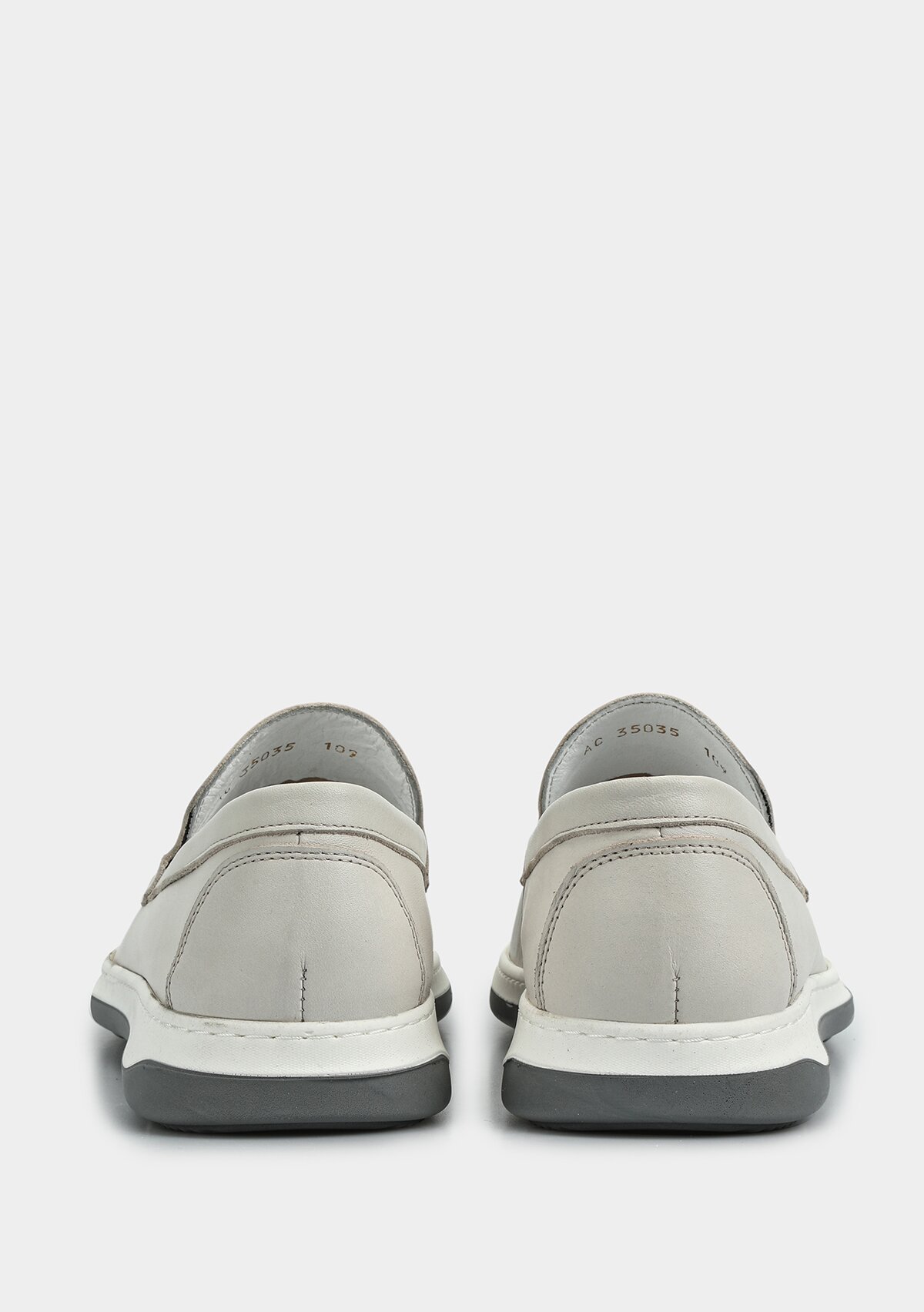 Bej Deri Erkek Ayakkabı