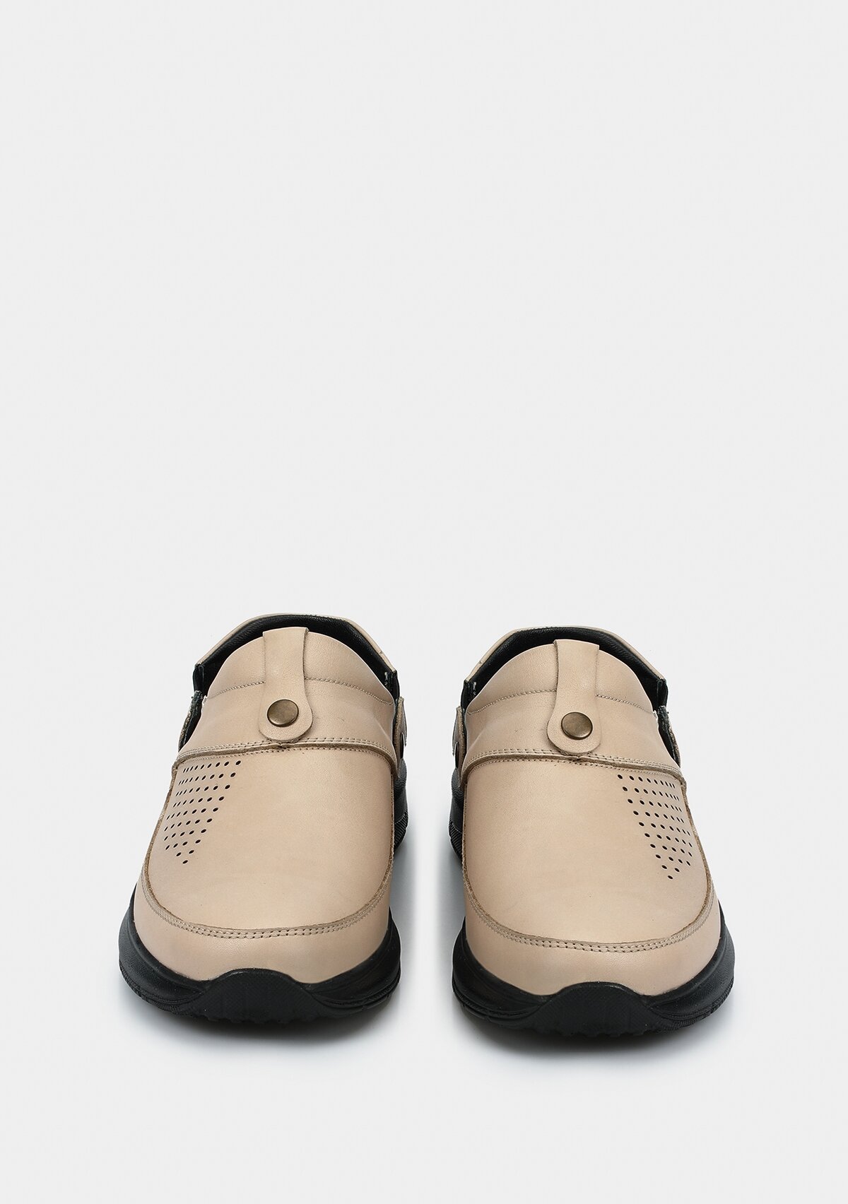 Vizon Deri Erkek Konfor Sandalet