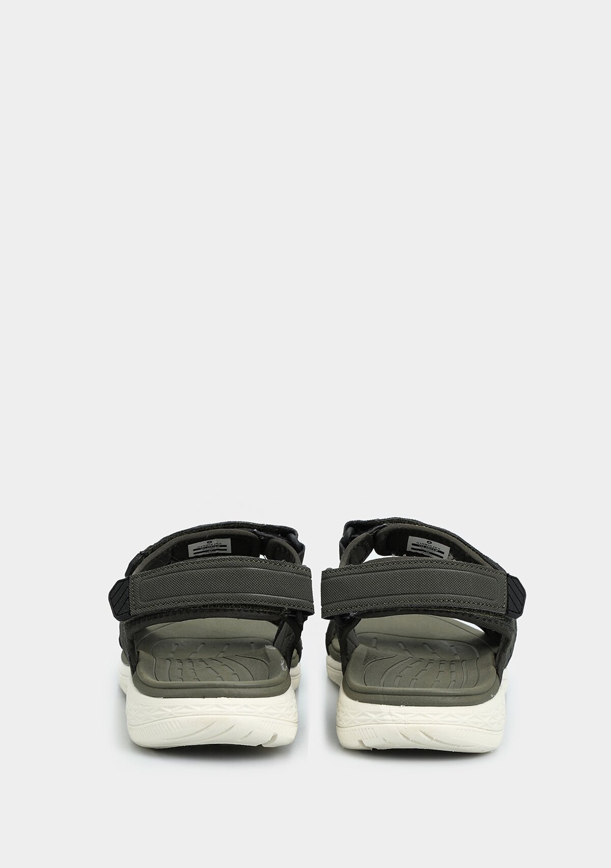 Haki Erkek Düz Sandalet