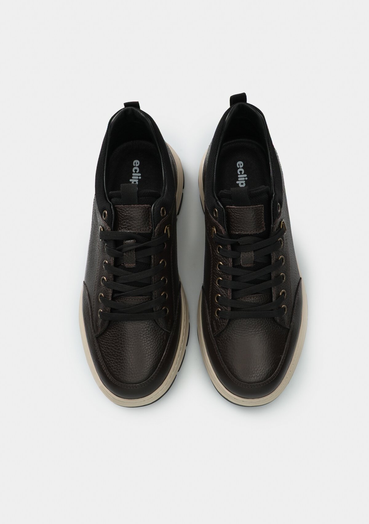 Kahve Deri Erkek Sneaker