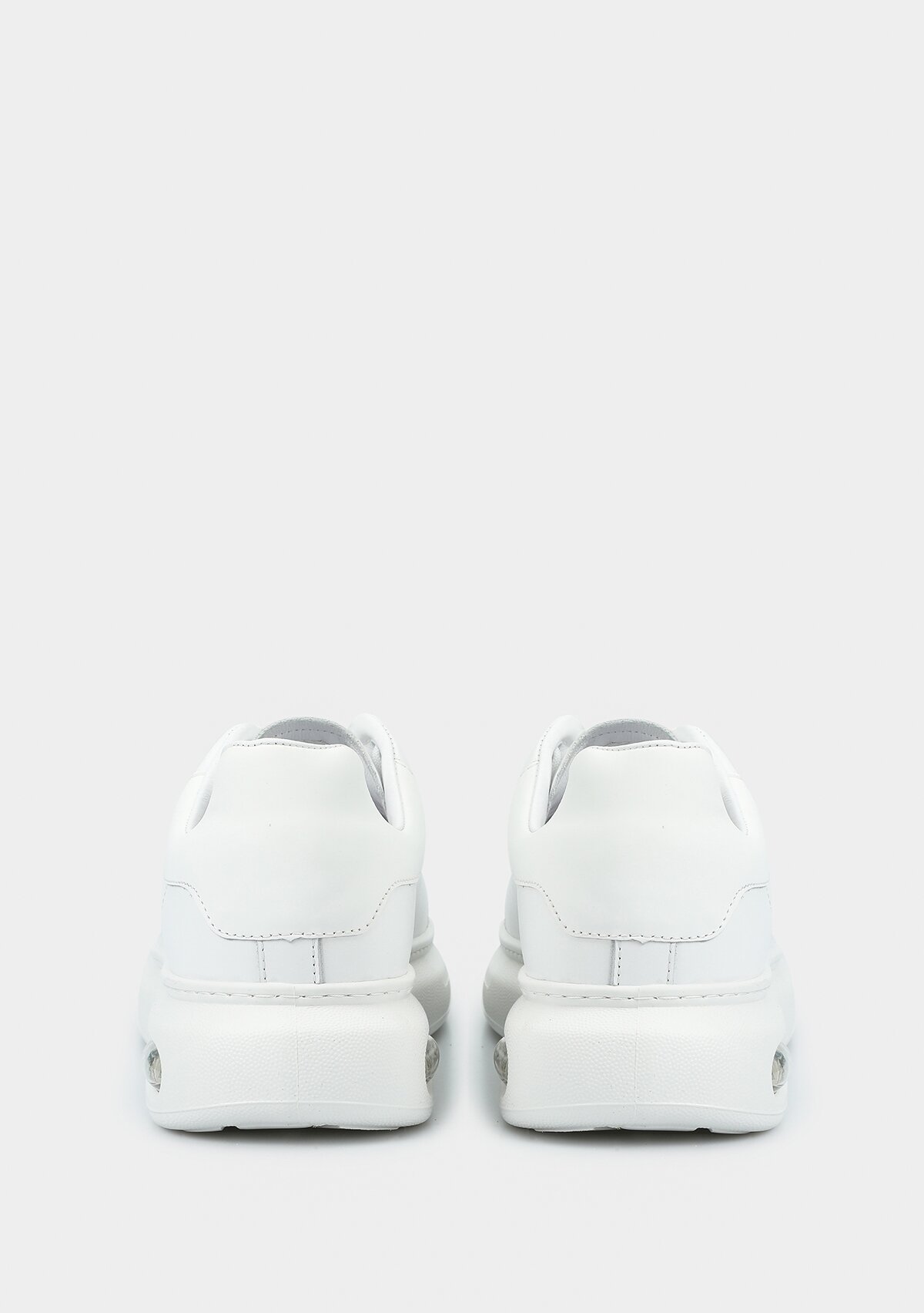 Beyaz Deri Erkek Sneaker