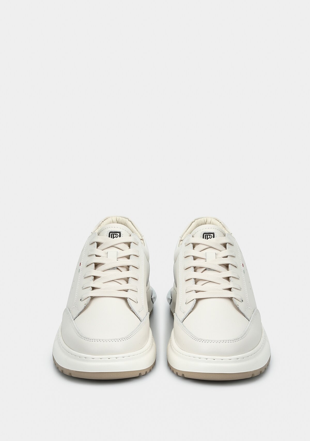 Beyaz Deri Erkek Sneaker