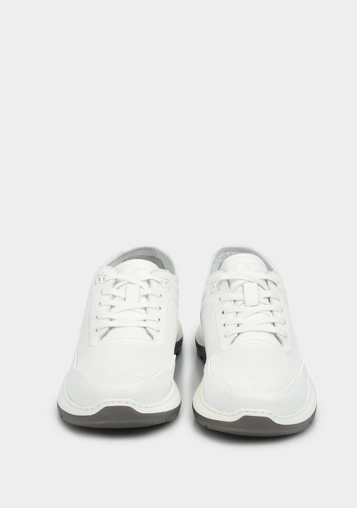 Beyaz Deri Erkek Sneaker