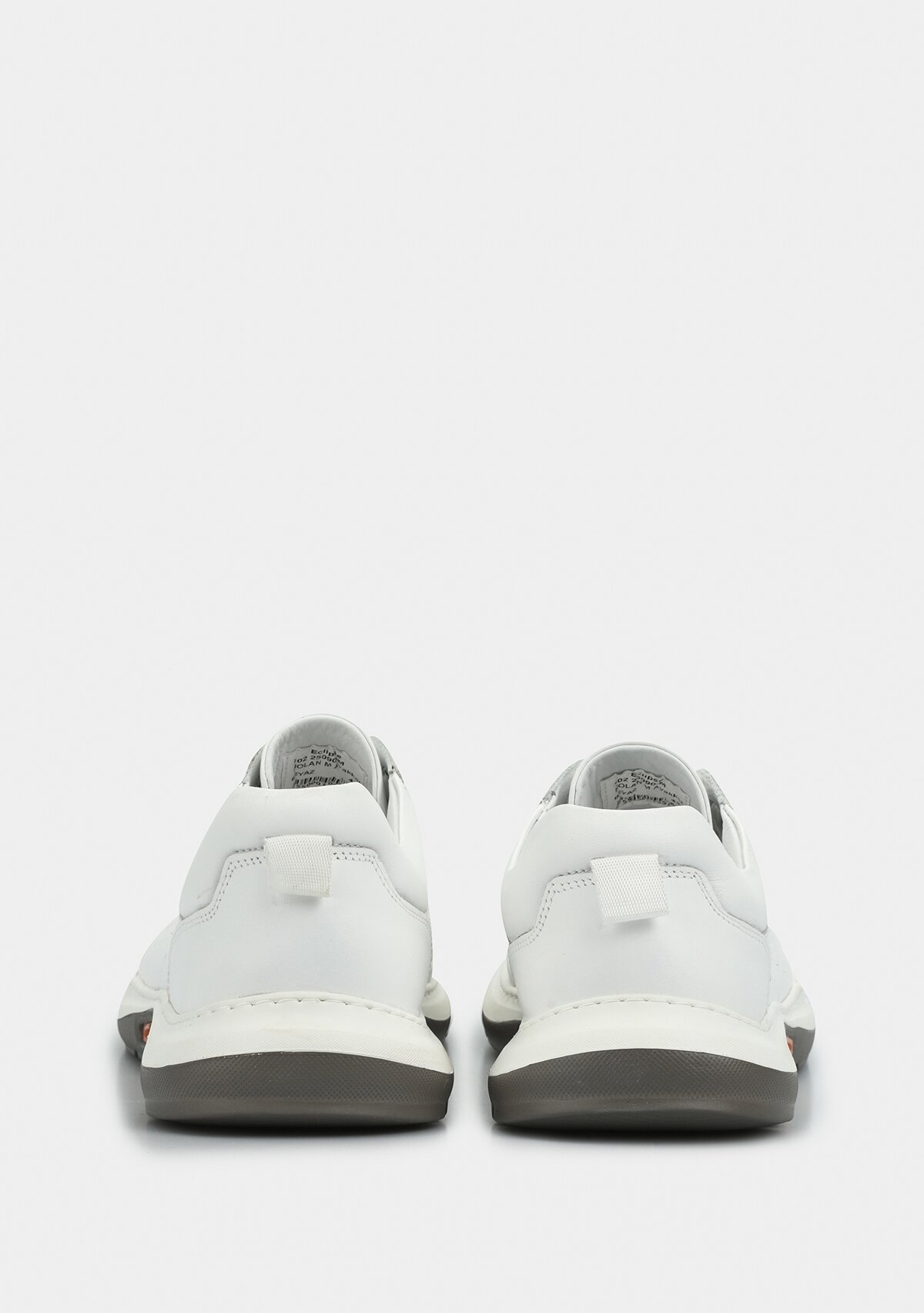 Beyaz Deri Erkek Sneaker