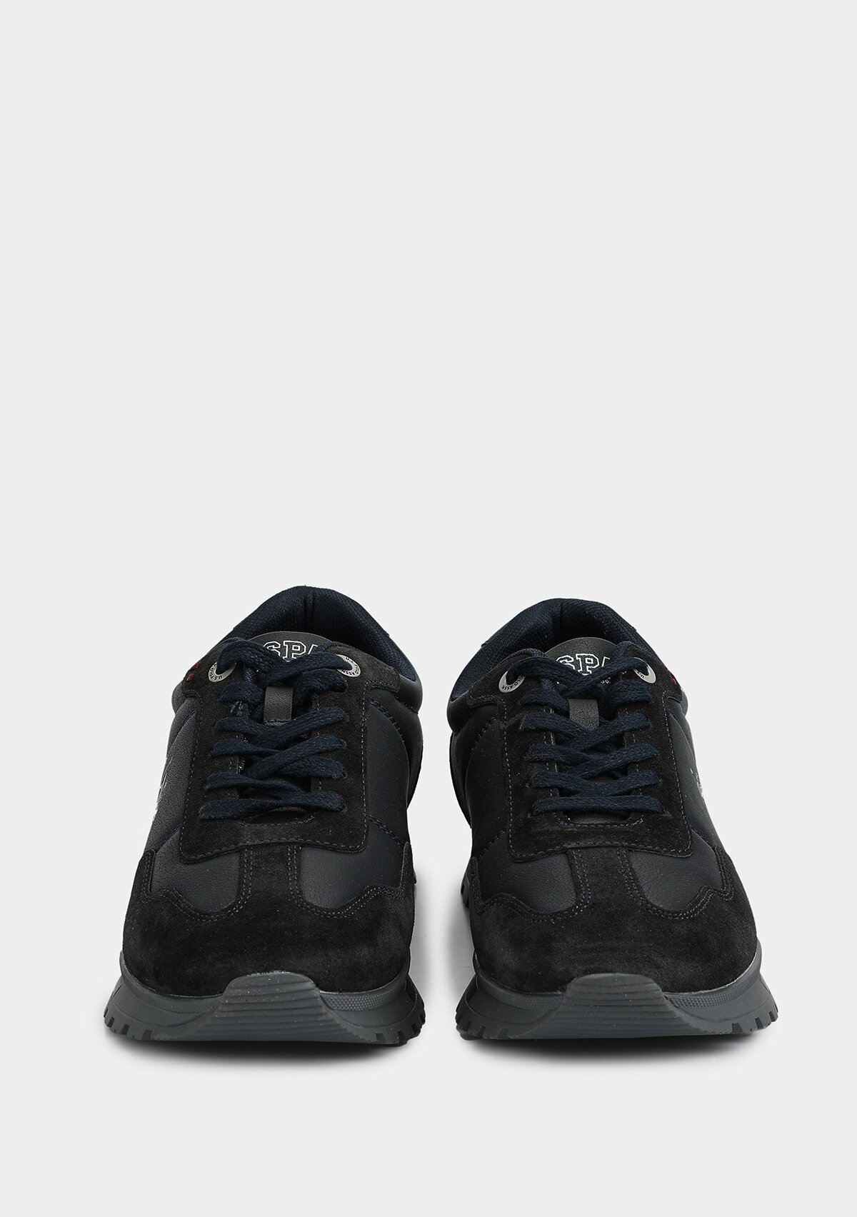 Sheven Lacivert Deri Erkek Sneaker