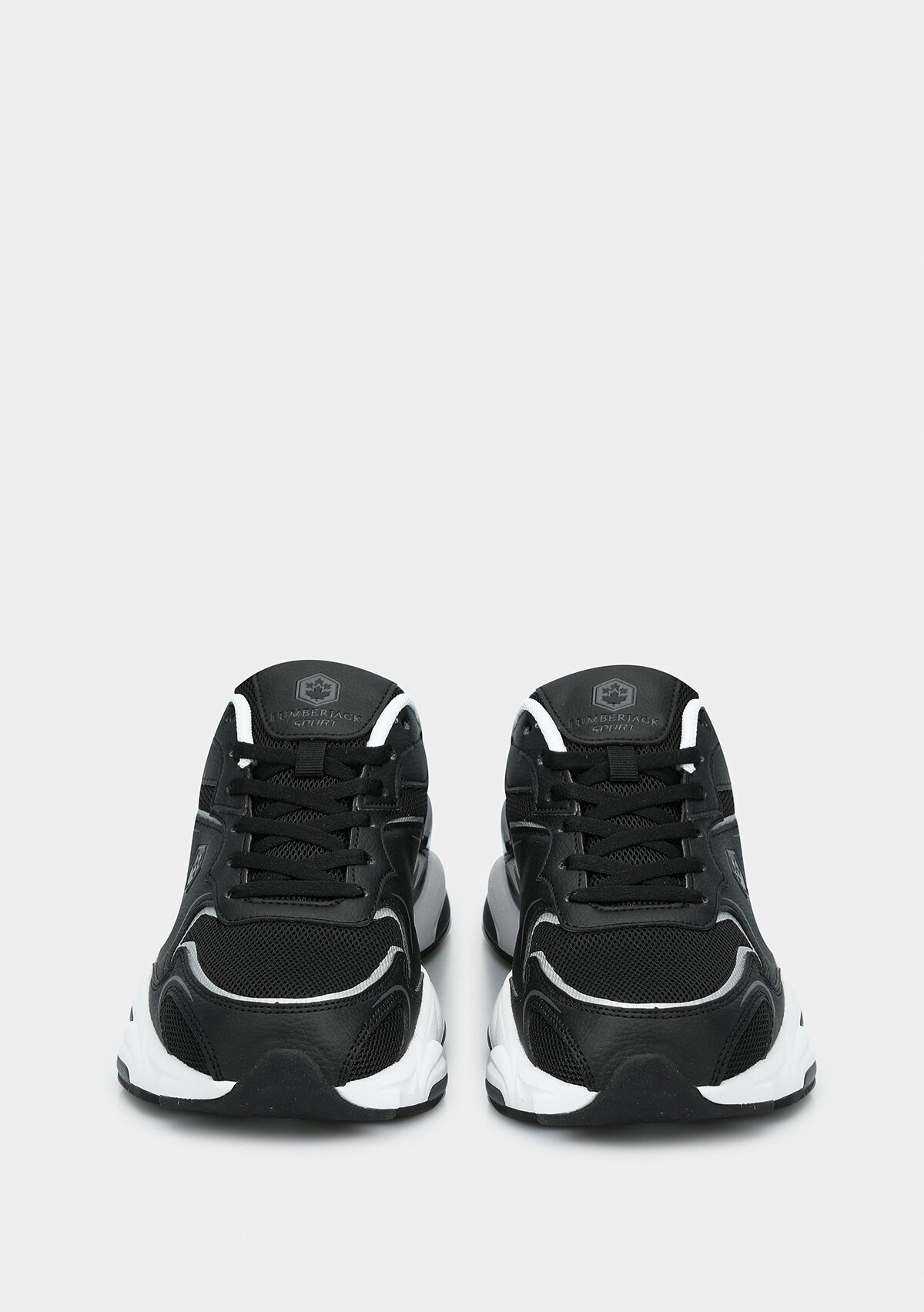 Madax Siyah Deri Erkek Sneaker