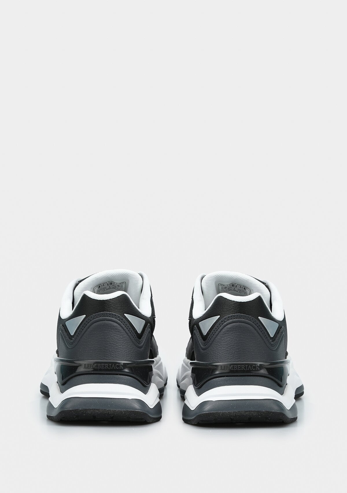 Madax Siyah Deri Erkek Sneaker