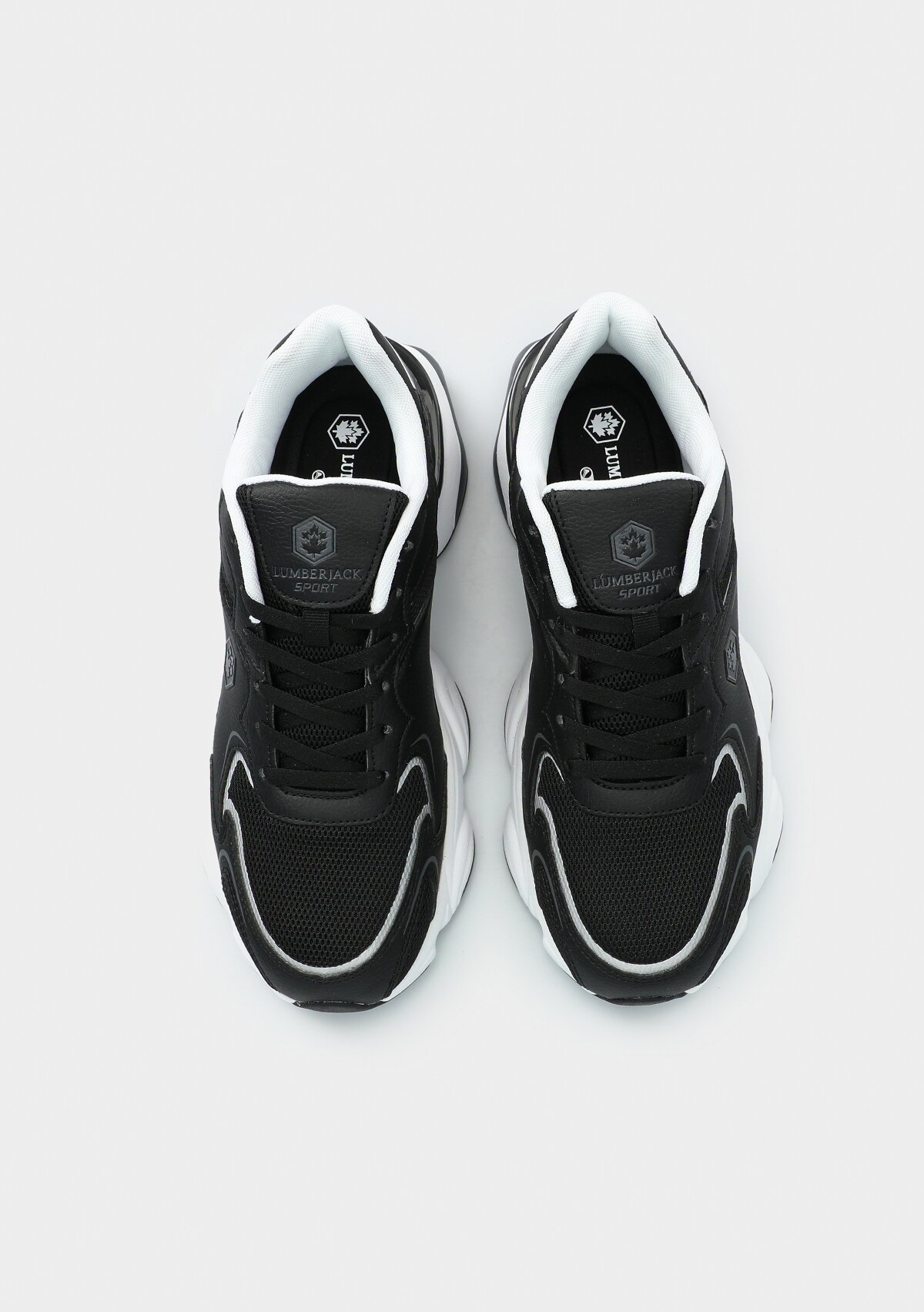 Madax Siyah Deri Erkek Sneaker