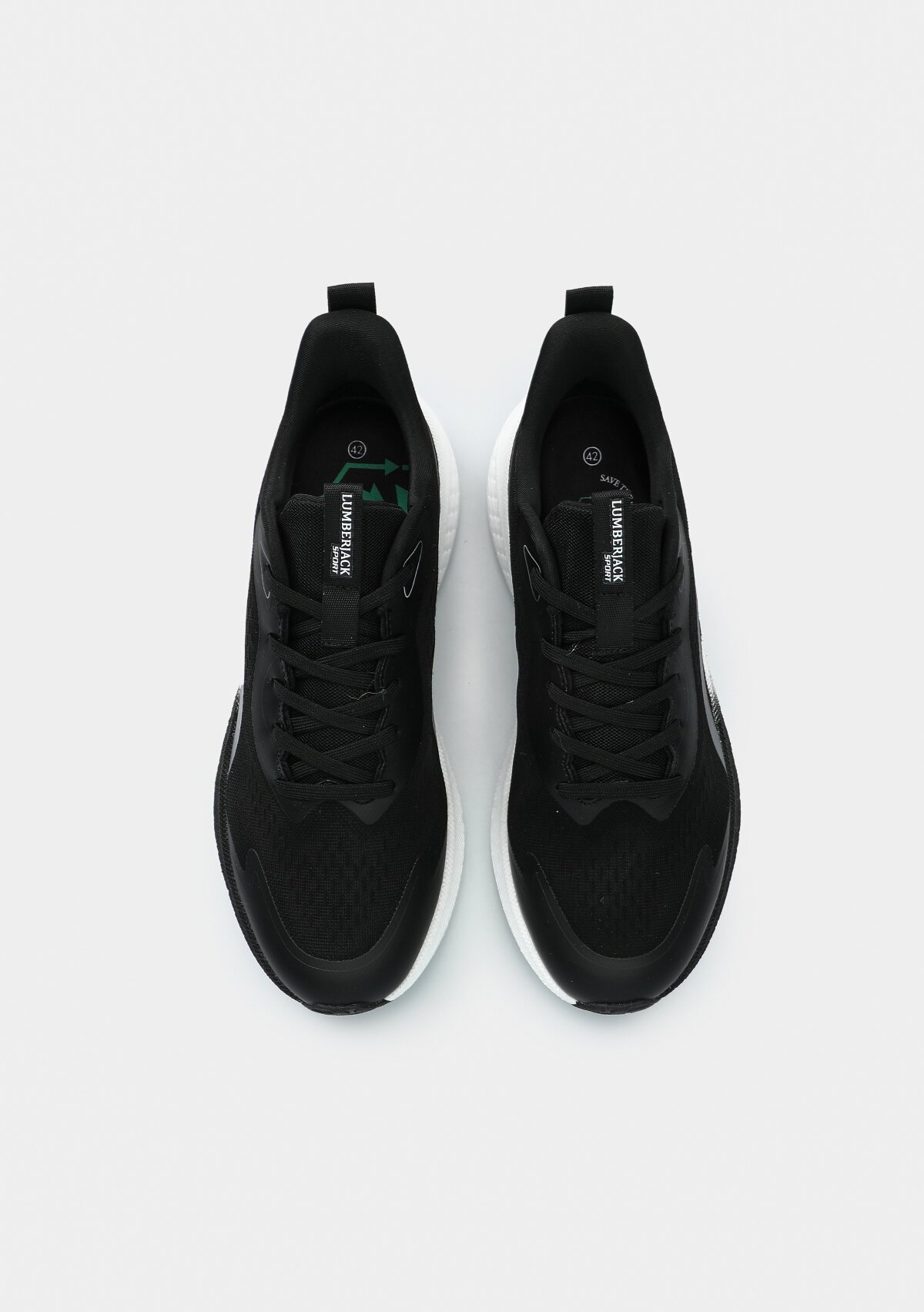 Bart Siyah Deri Erkek Sneaker