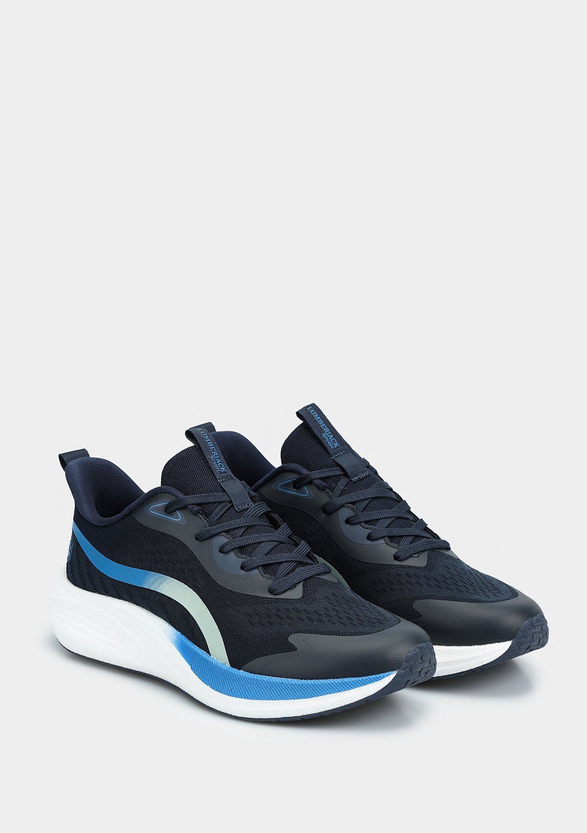 Bart Lacivert Deri Erkek Sneaker