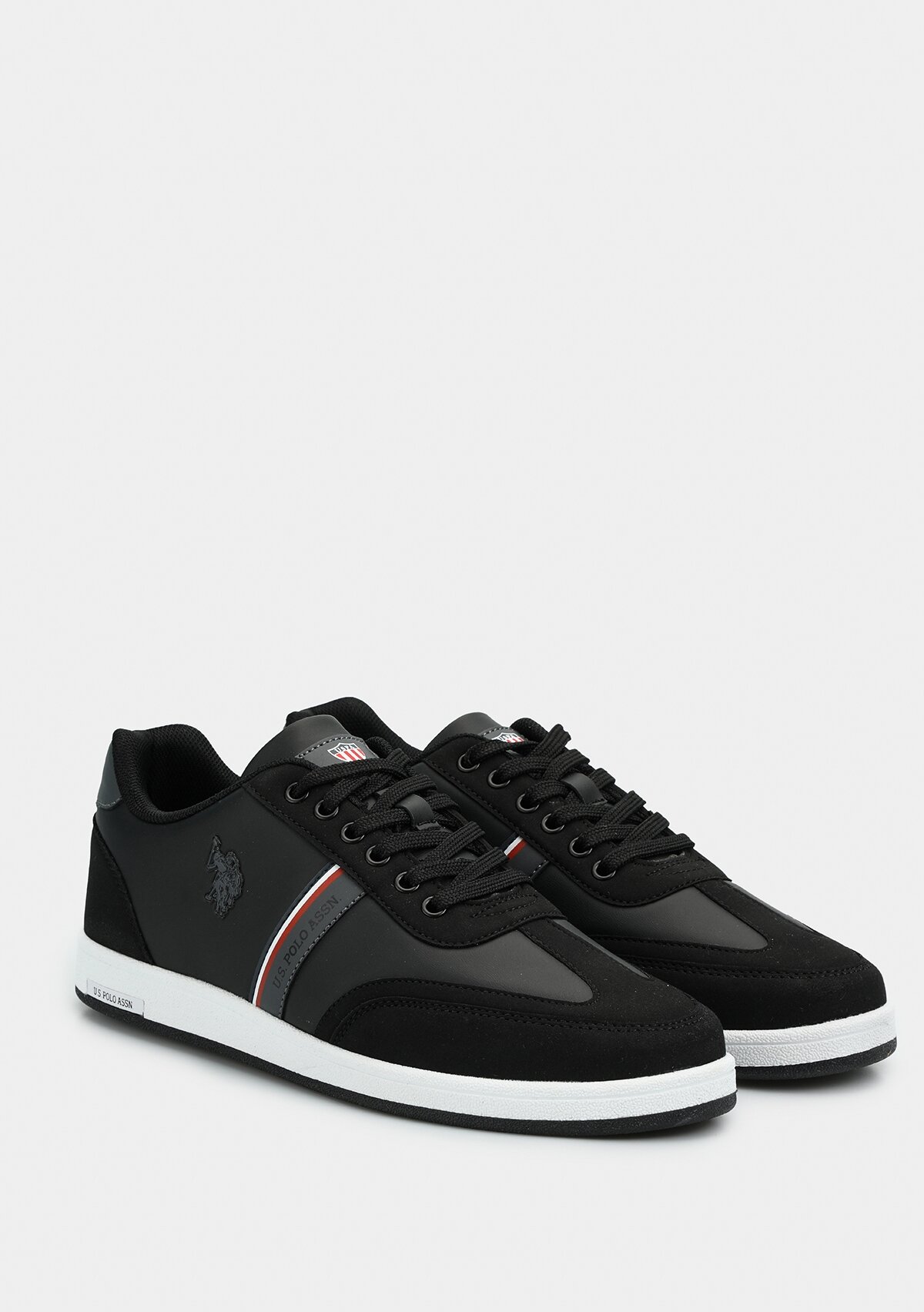 Kares Siyah Erkek Sneaker