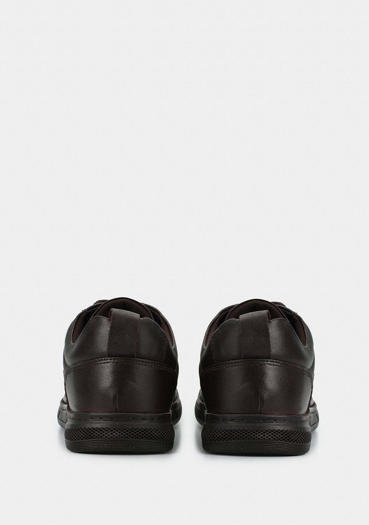 Kahve Deri Erkek Sneaker