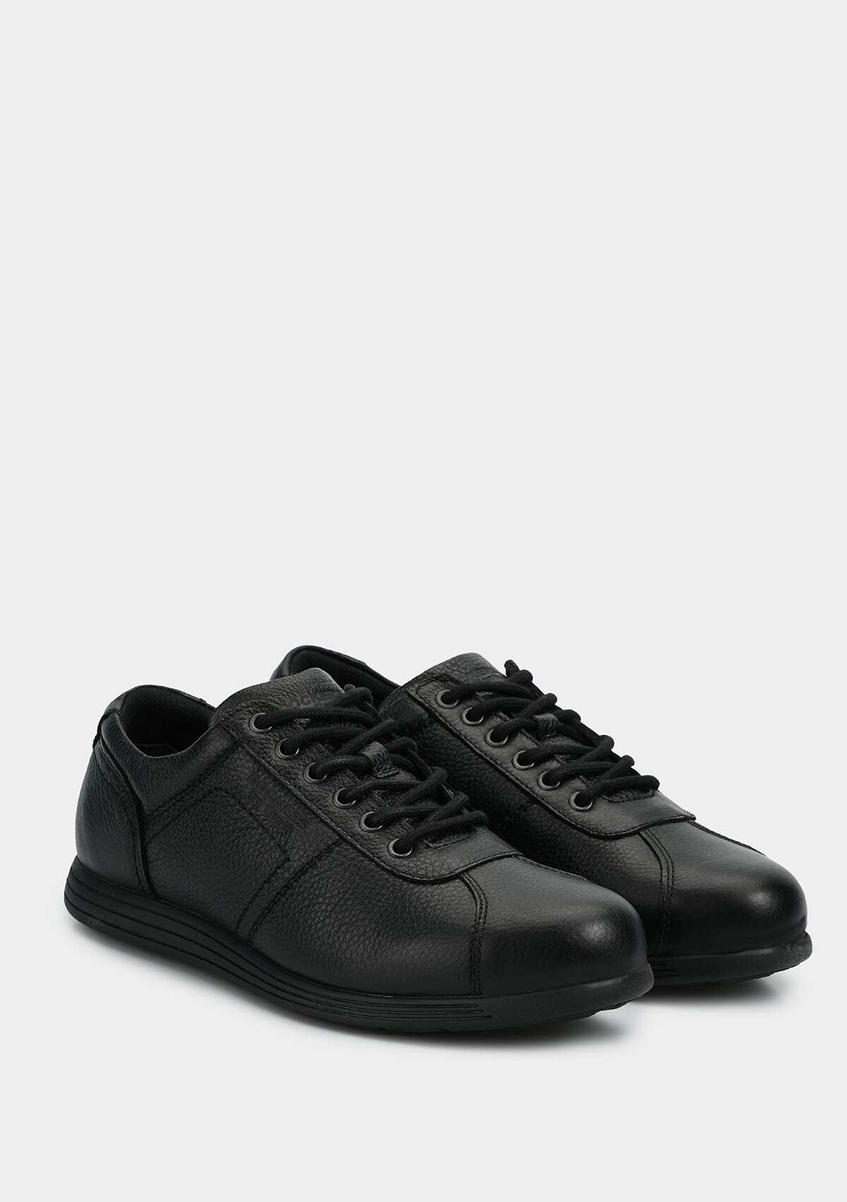 Siyah Deri Erkek Sneaker