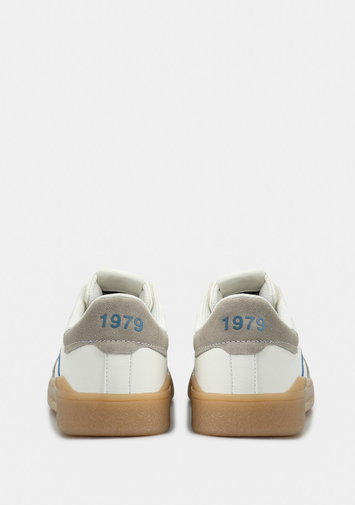 Terry Beyaz Erkek Sneaker