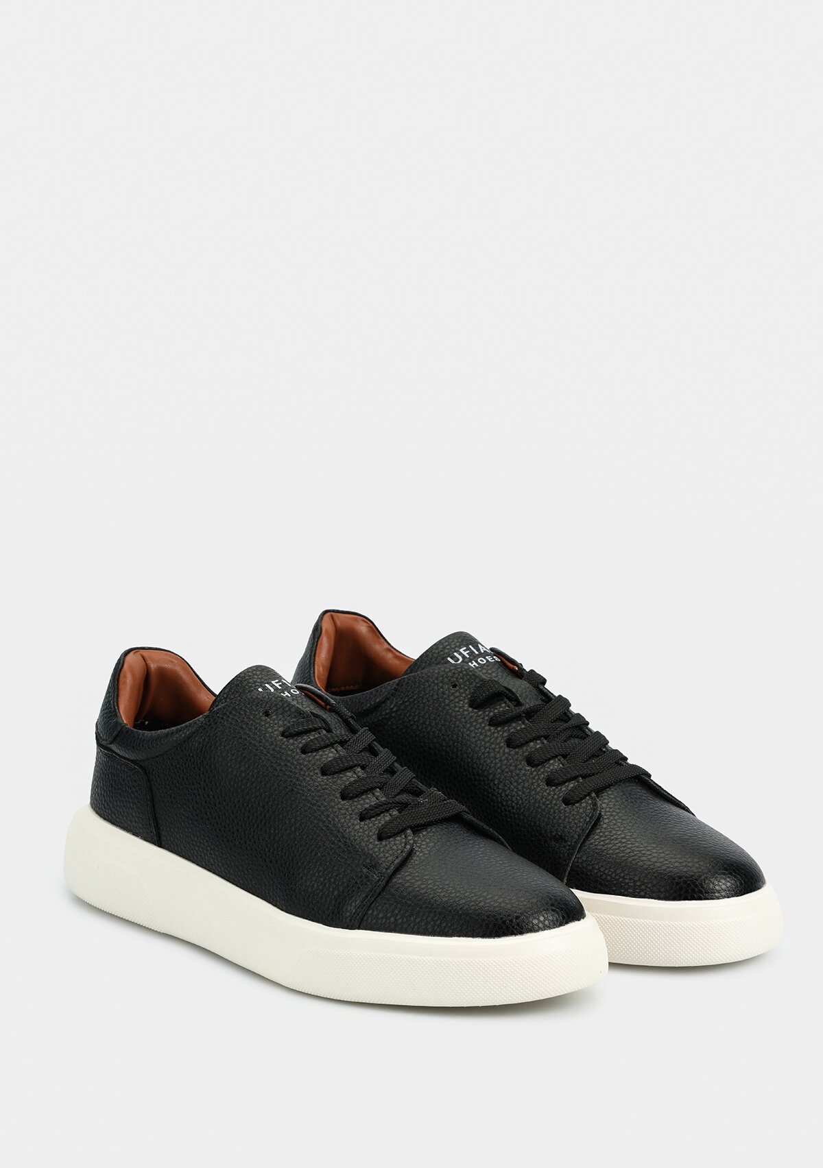 Tommy Siyah Deri Erkek Sneaker