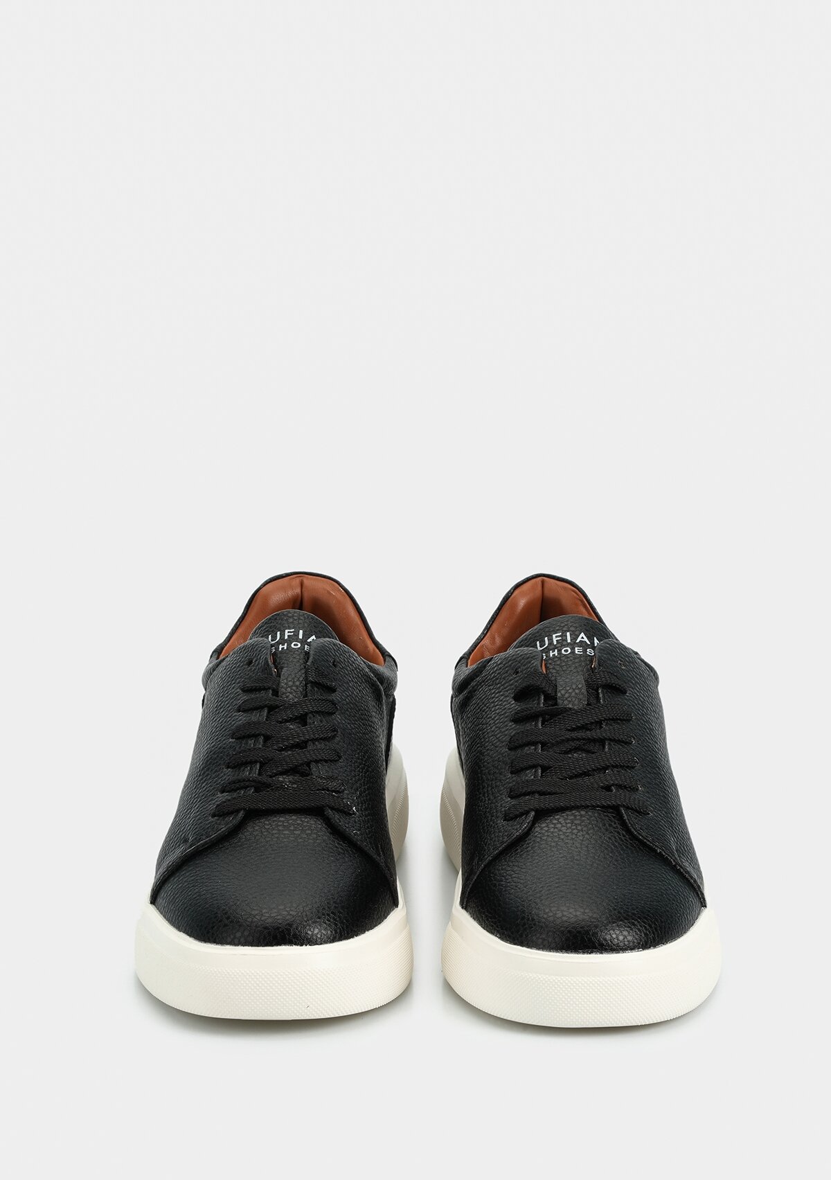 Tommy Siyah Deri Erkek Sneaker