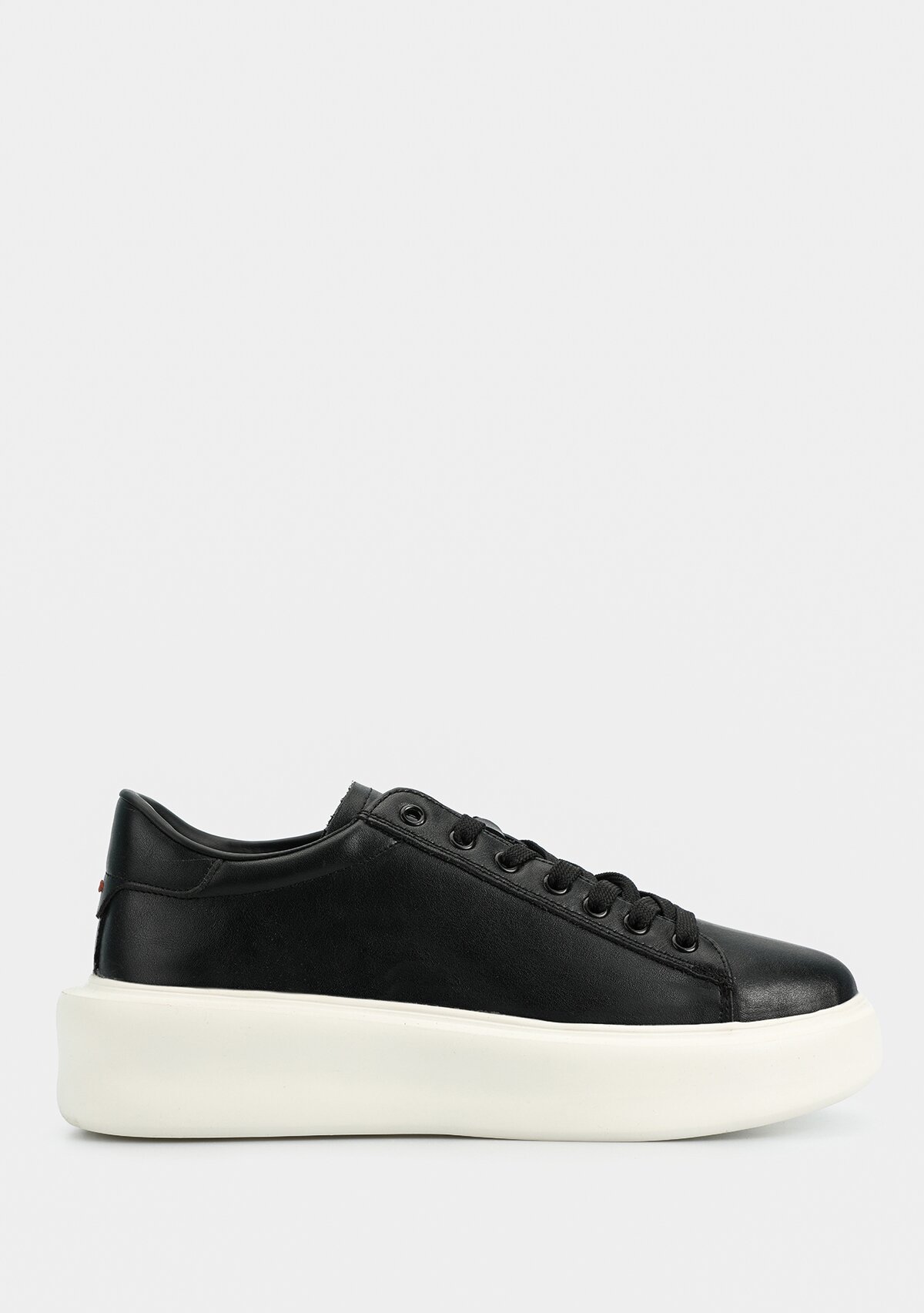 GAGE Siyah Deri Erkek Sneaker