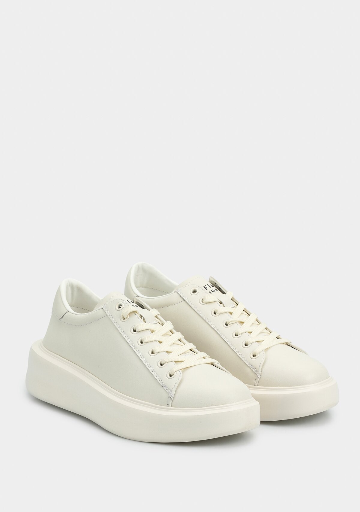 GAGE Beyaz Deri Erkek Sneaker