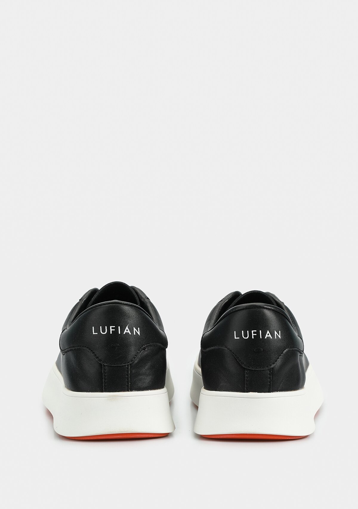 ANTON Siyah Deri Erkek Sneaker