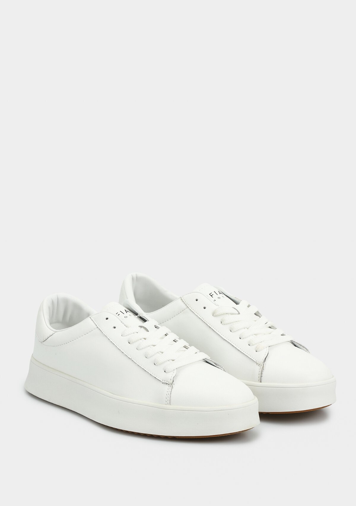 ANTON Beyaz Deri Erkek Sneaker
