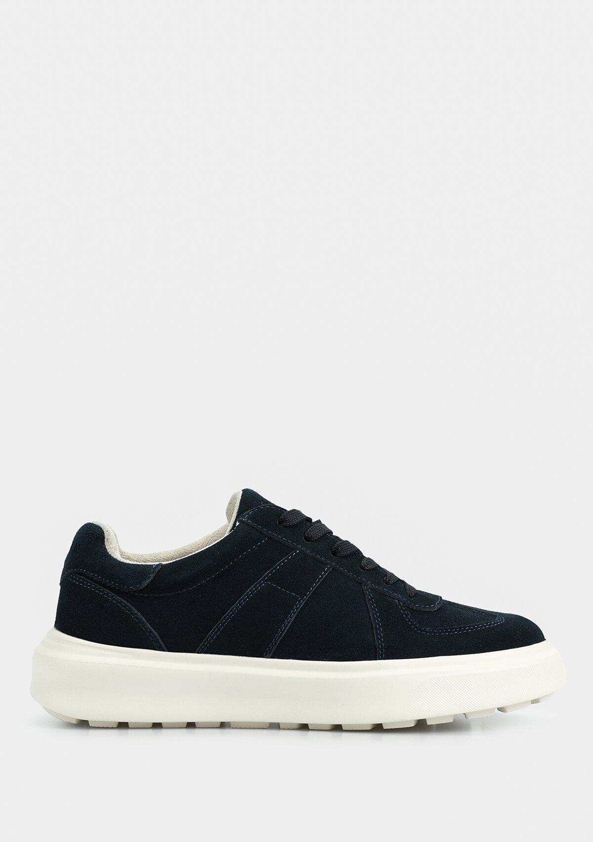JAQUES Lacivert Deri Erkek Sneaker