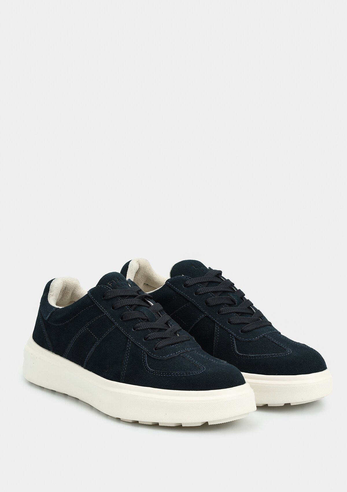 JAQUES Lacivert Deri Erkek Sneaker