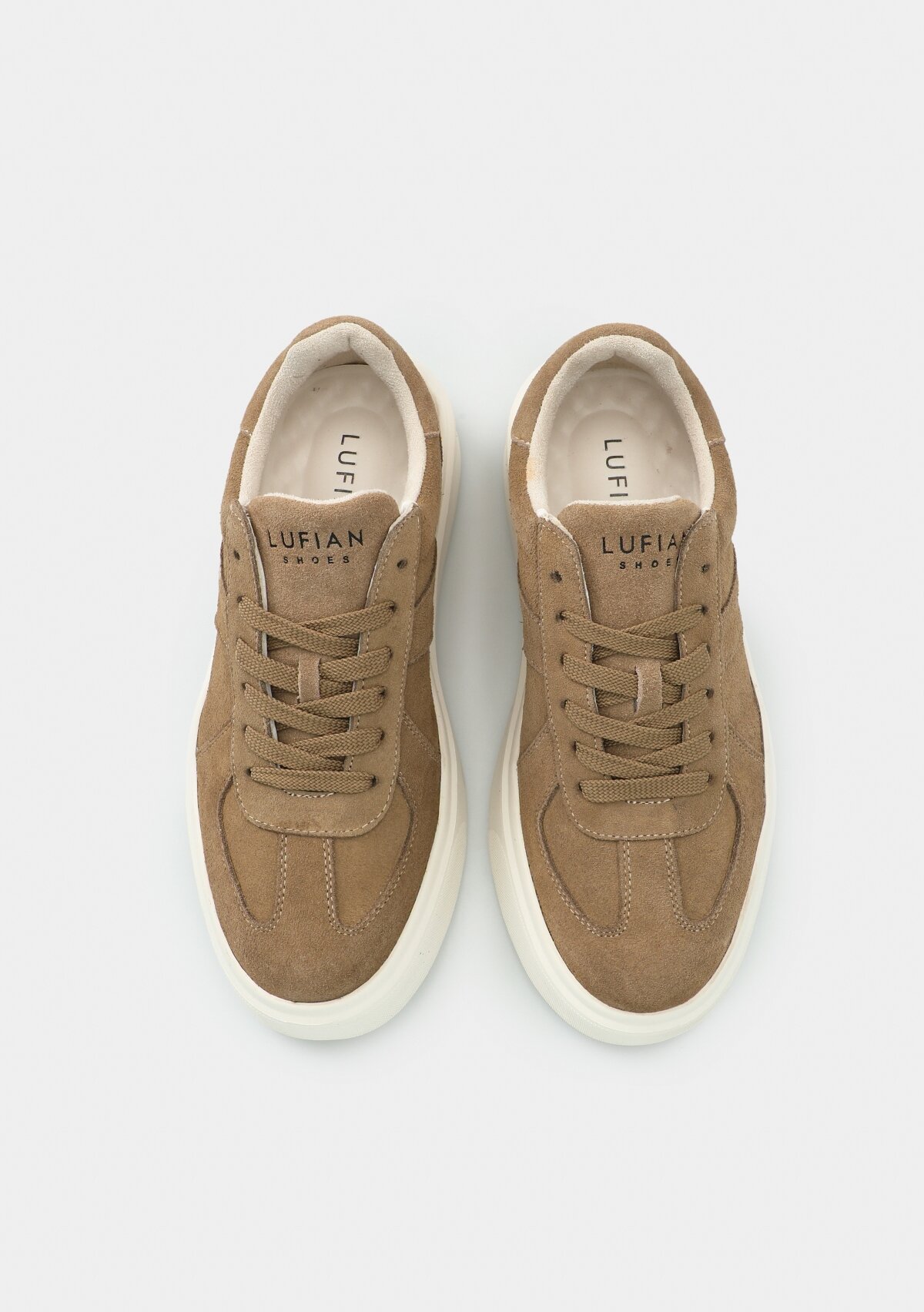 JAQUES Bej Deri Erkek Sneaker