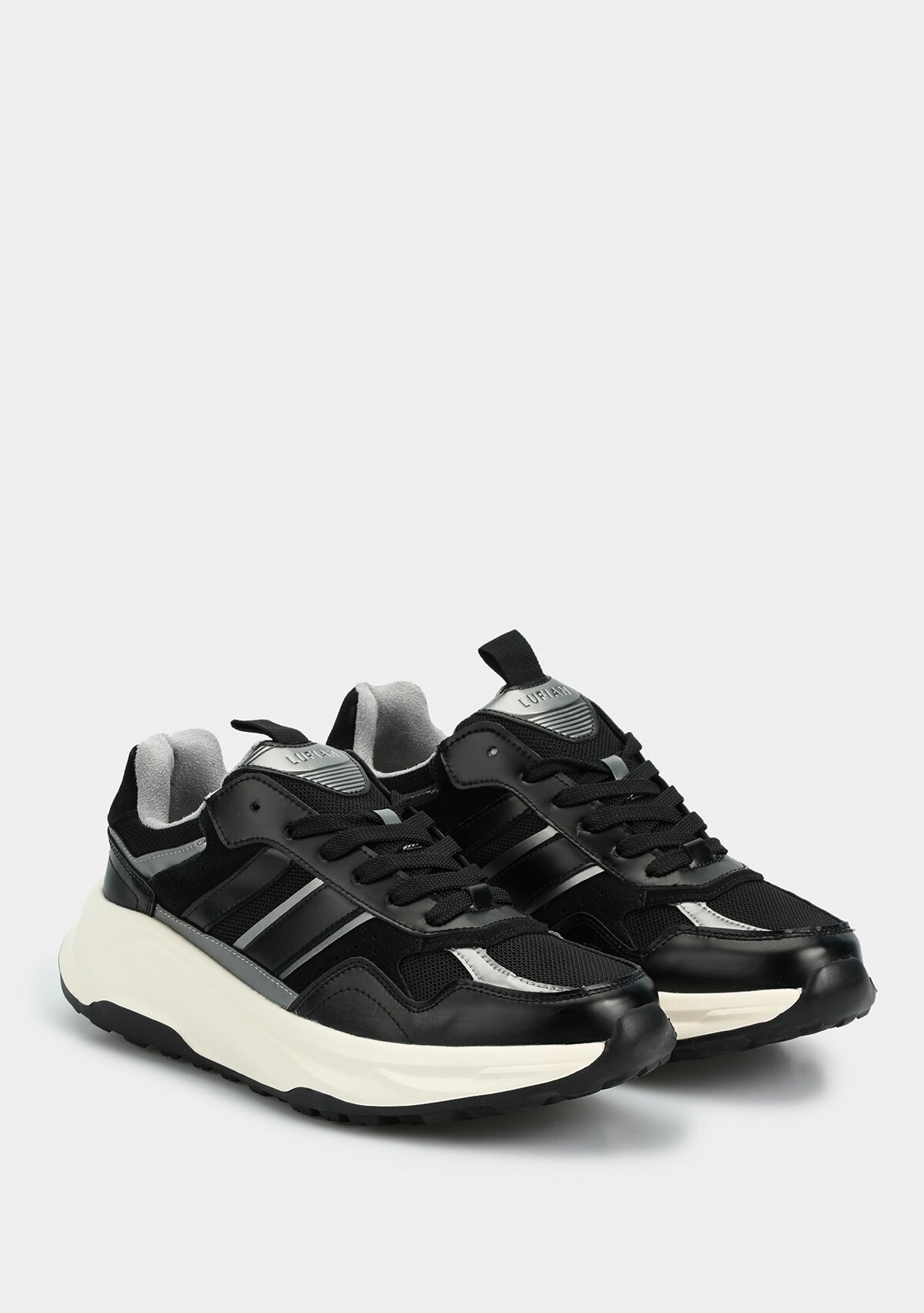 EDUARD Siyah Deri Erkek Sneaker