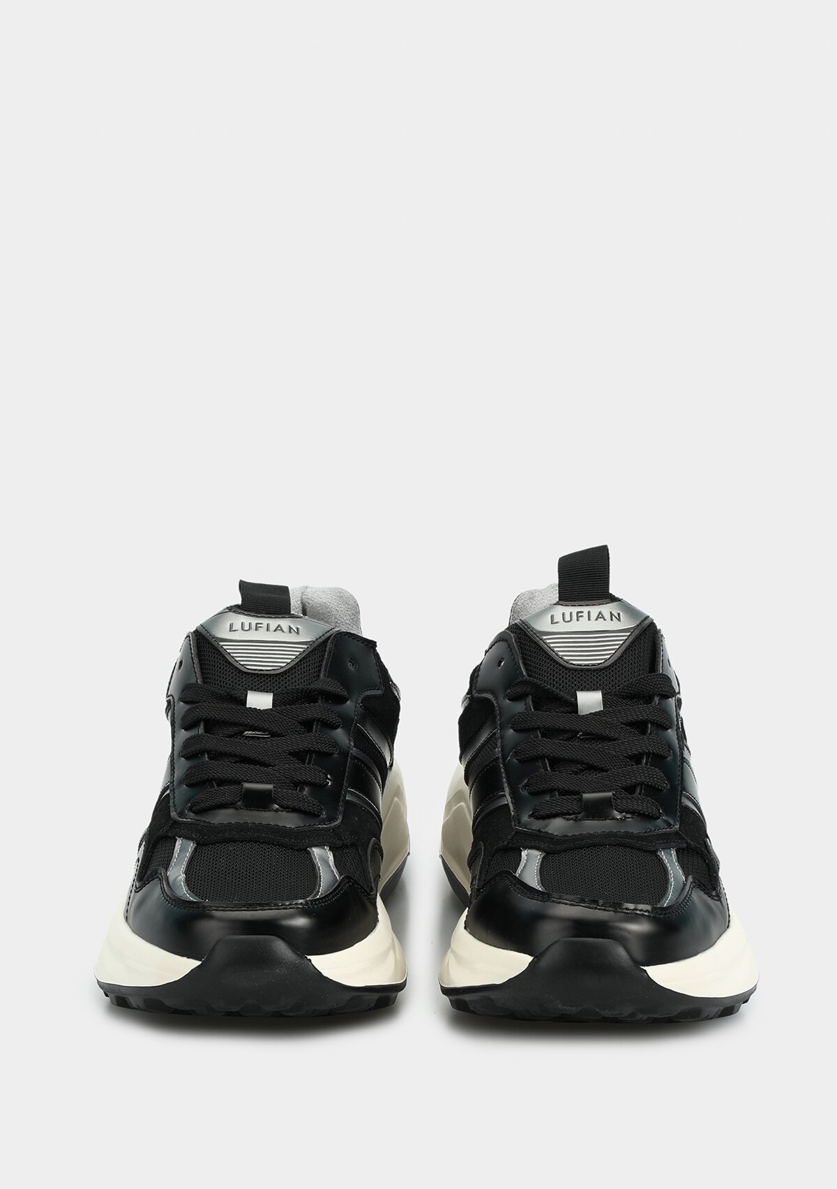 EDUARD Siyah Deri Erkek Sneaker