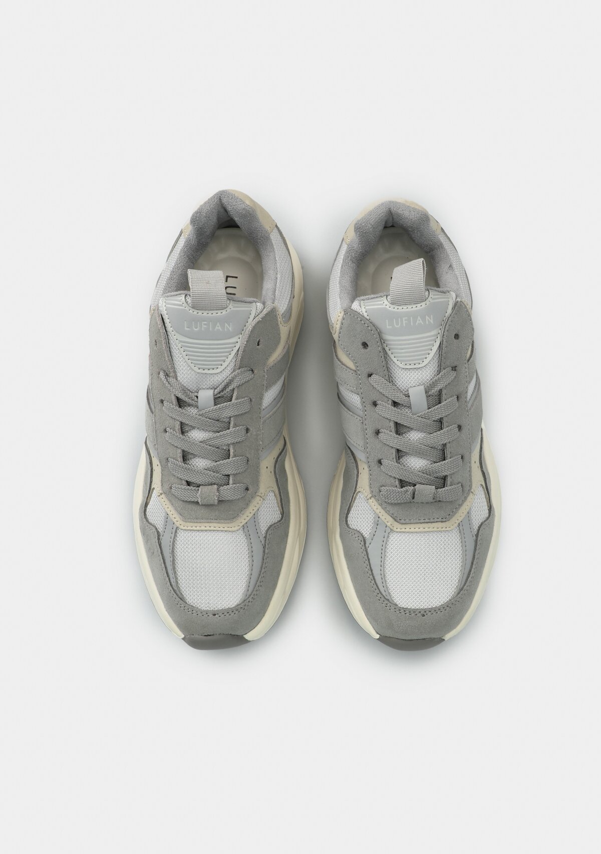 EDUARD Gri Deri Erkek Sneaker