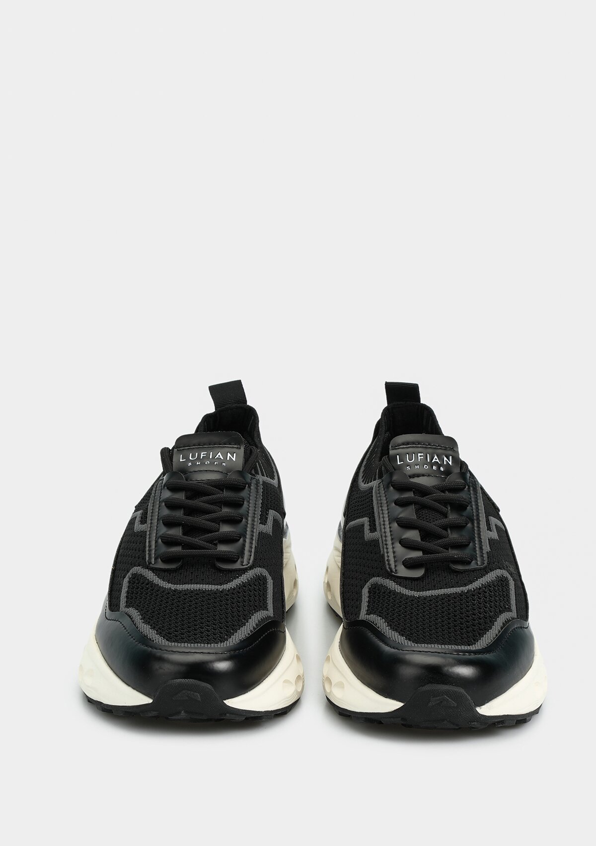 TIMOTHI Siyah Deri Erkek Sneaker