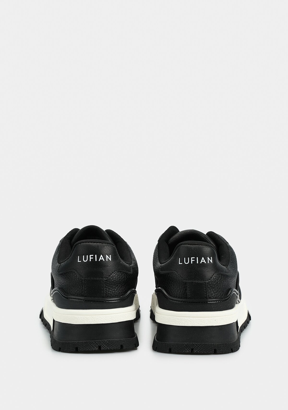 Albert Siyah Deri Erkek Sneaker