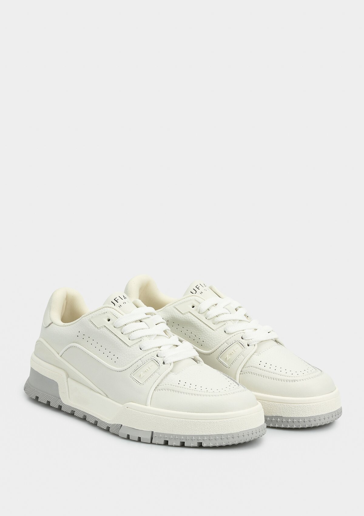 Albert Beyaz Deri Erkek Sneaker