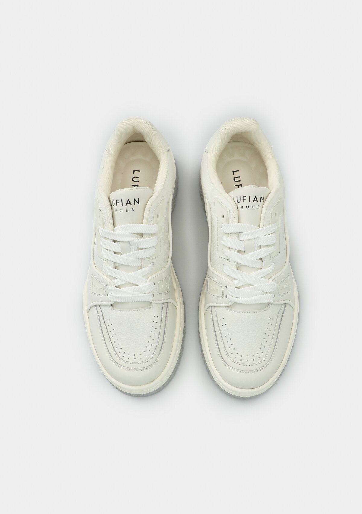 Albert Beyaz Deri Erkek Sneaker
