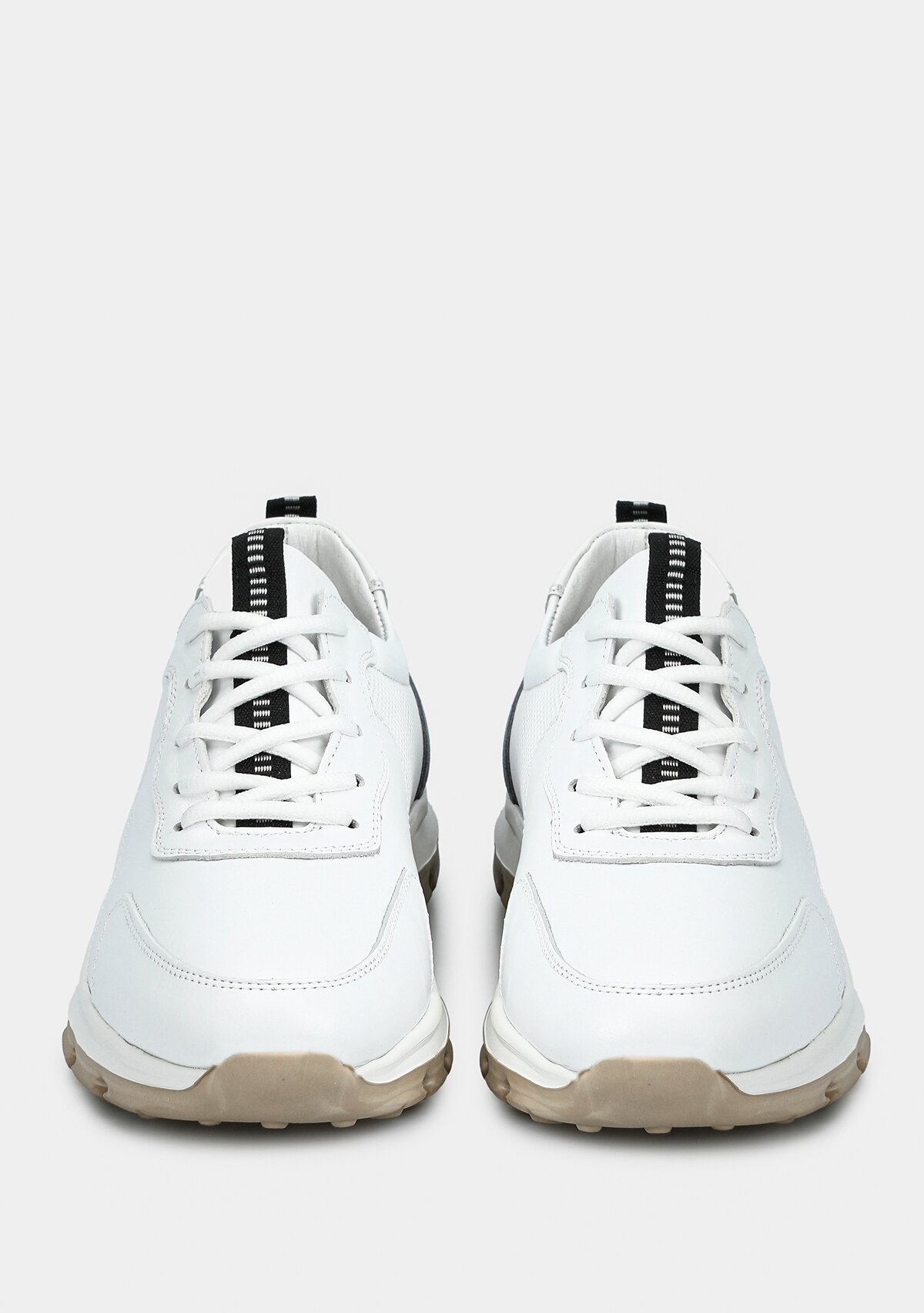 Beyaz Deri Erkek Sneaker