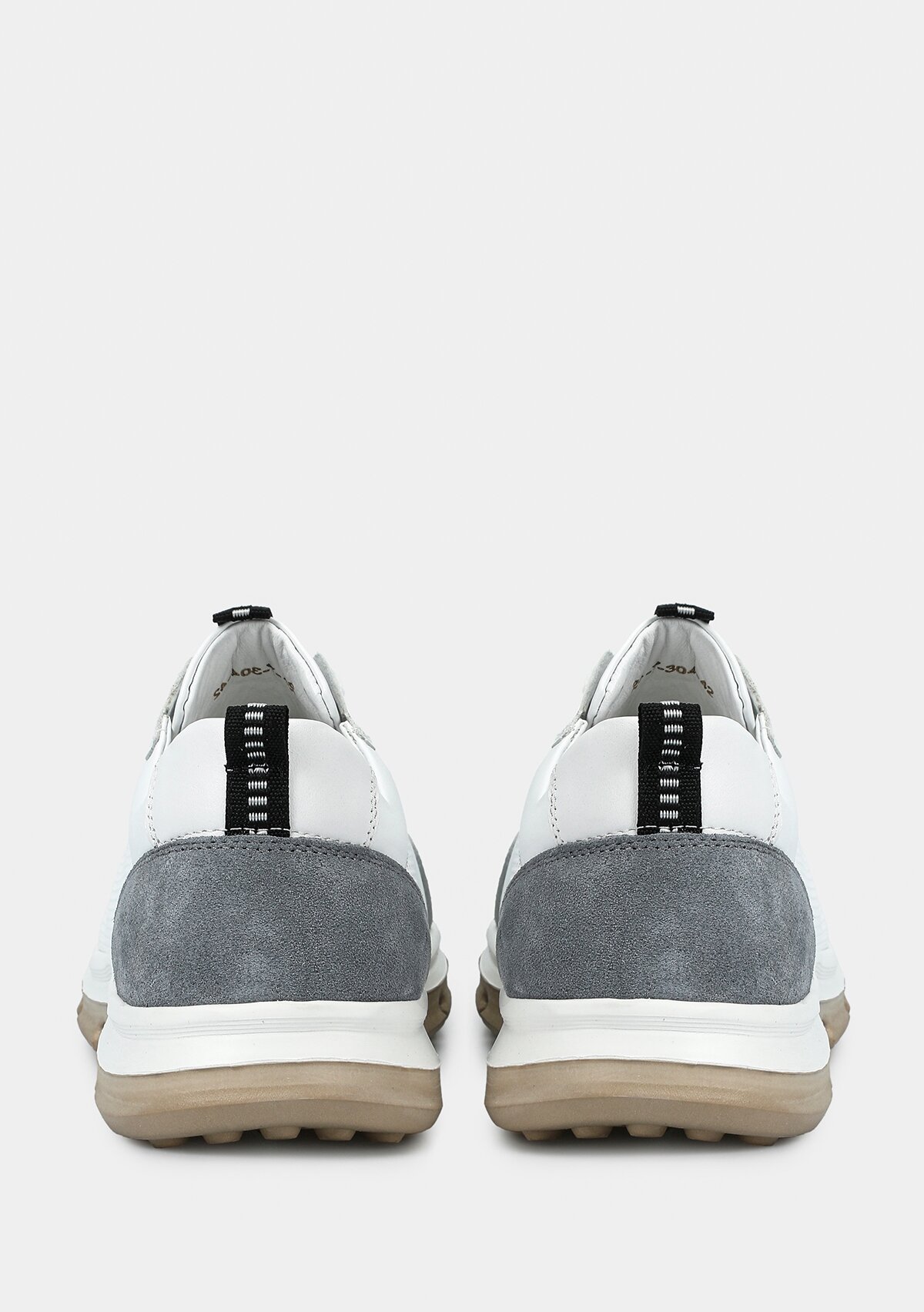 Beyaz Deri Erkek Sneaker