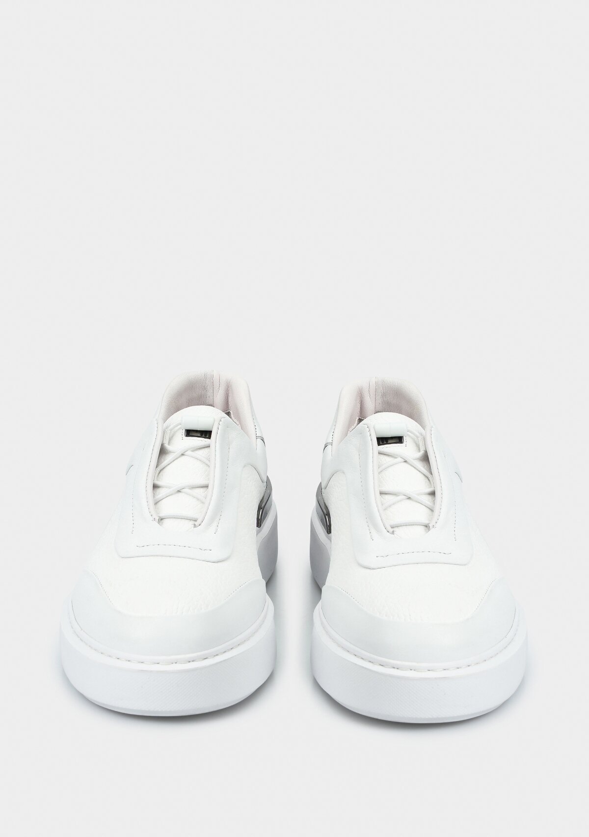 Beyaz Deri Erkek Ayakkabı