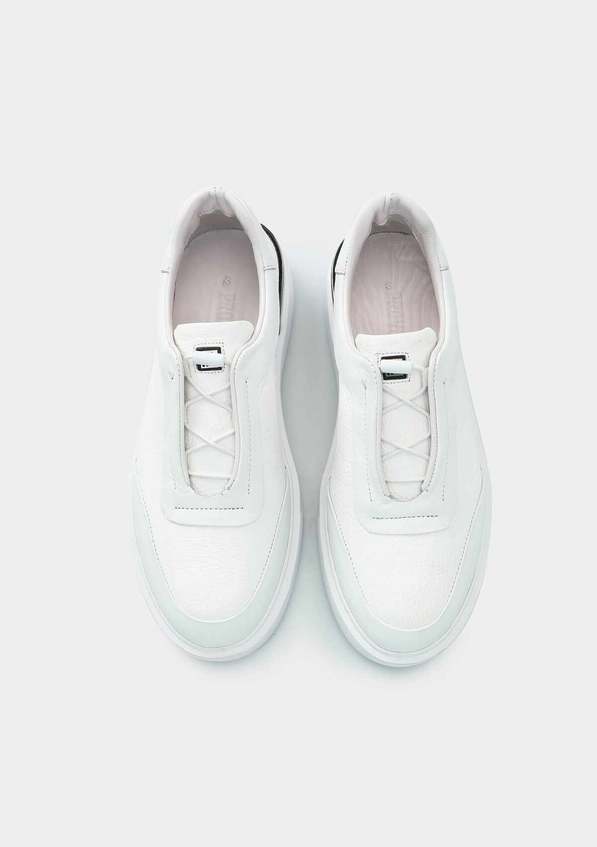 Beyaz Deri Erkek Ayakkabı