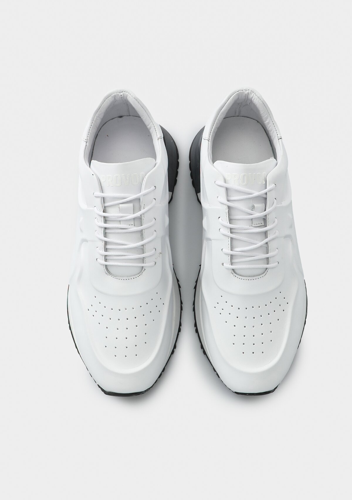 Beyaz Deri Erkek Sneaker