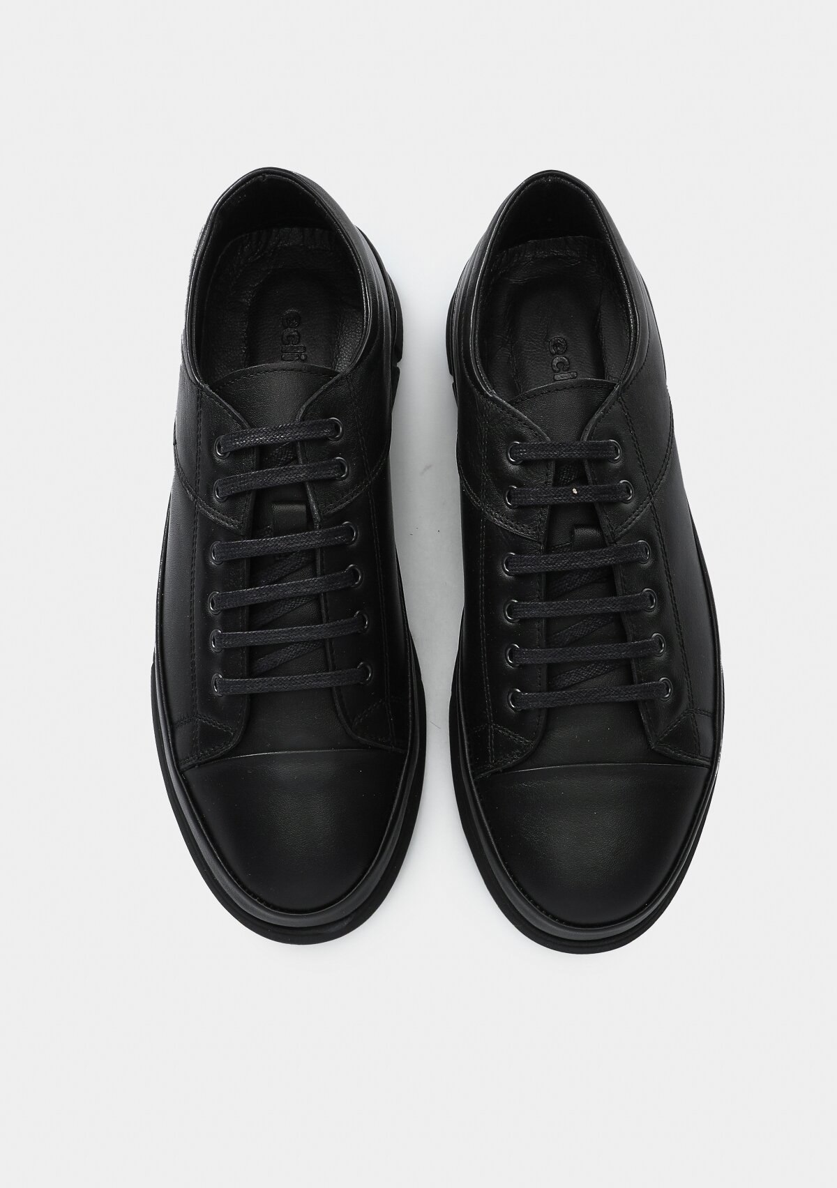 Siyah Deri Erkek Ayakkabı