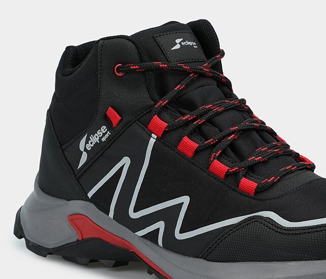 Verona Hı Siyah Kırmızı Erkek Waterproof Outdoor Ayakkabısı