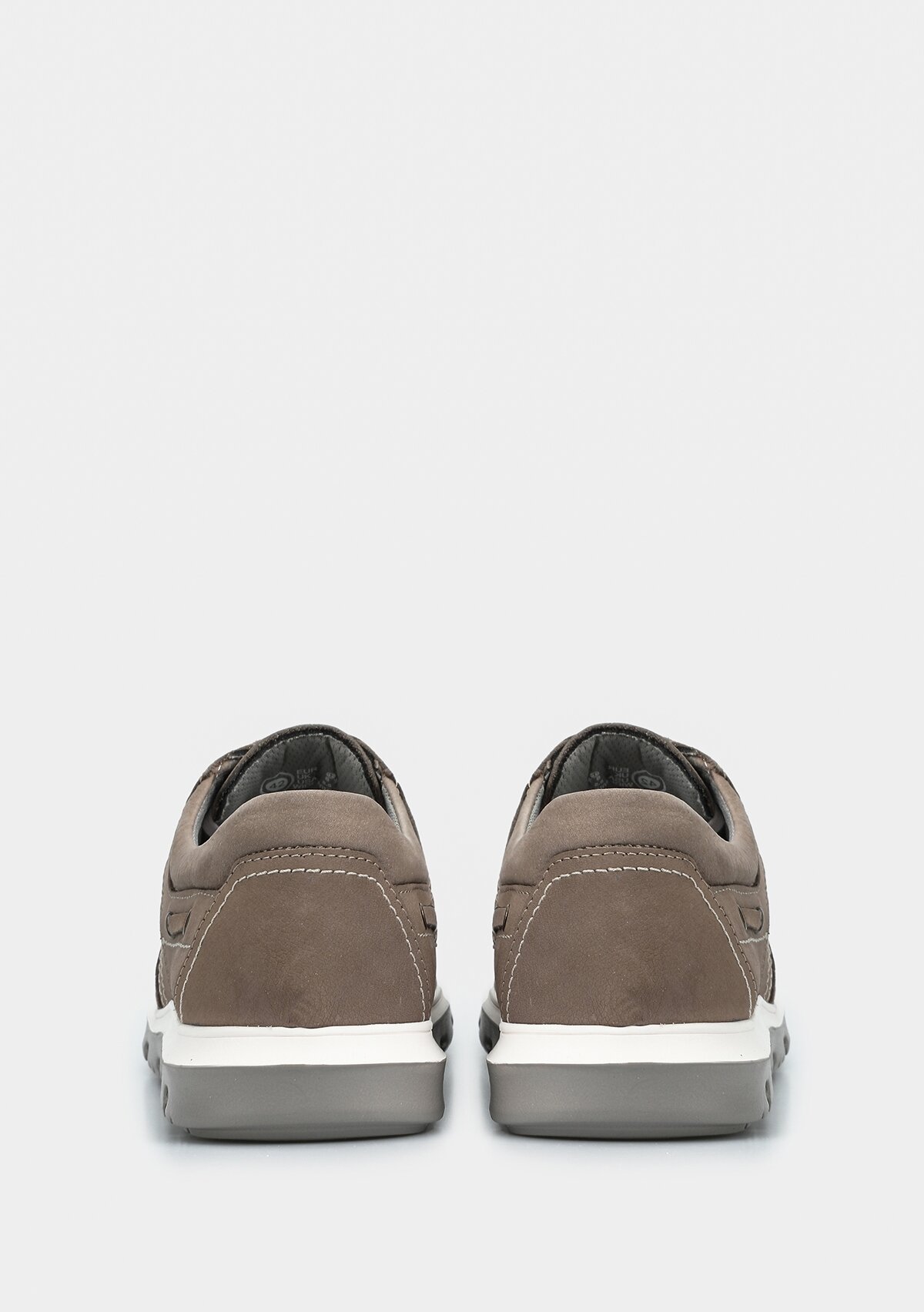 Gri Deri Erkek Ayakkabı