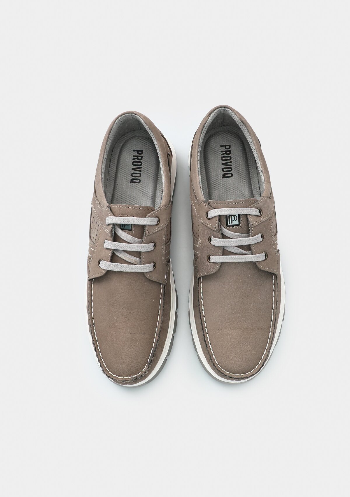 Gri Deri Erkek Ayakkabı