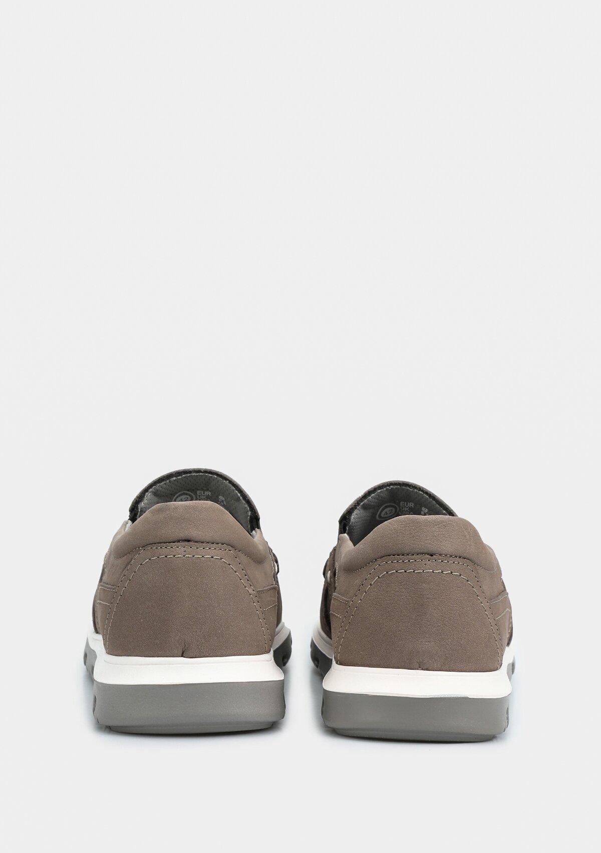 Gri Deri Erkek Ayakkabı