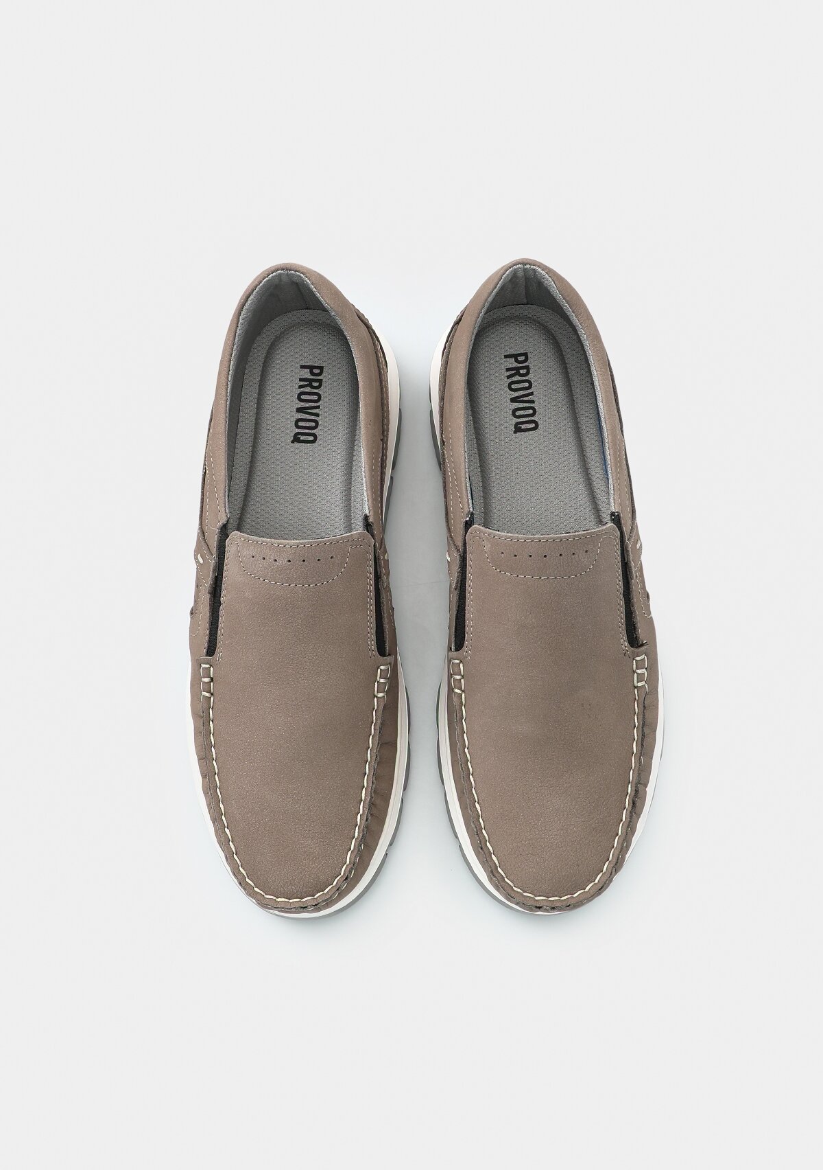 Gri Deri Erkek Ayakkabı