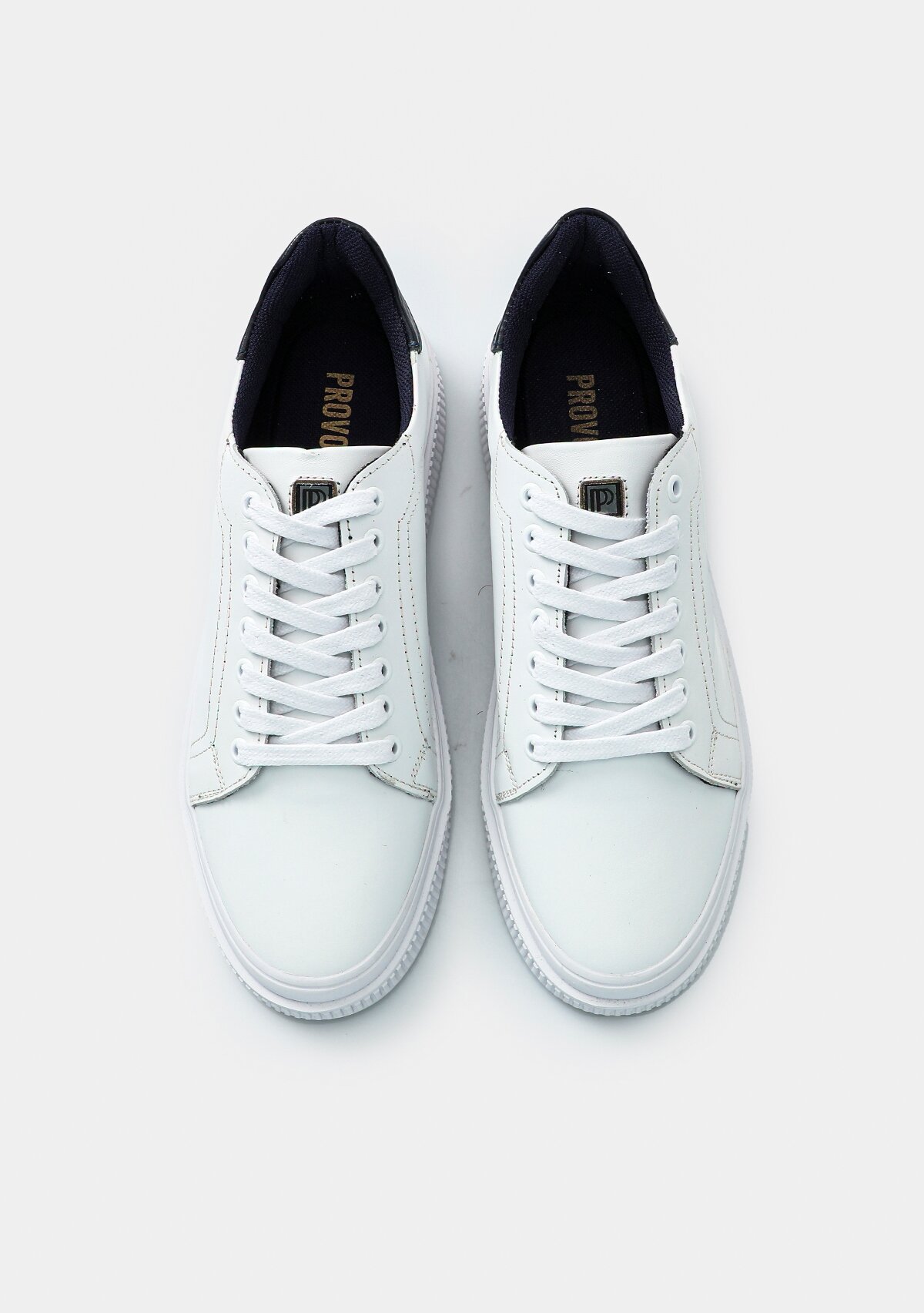 Beyaz Deri Erkek Ayakkabı