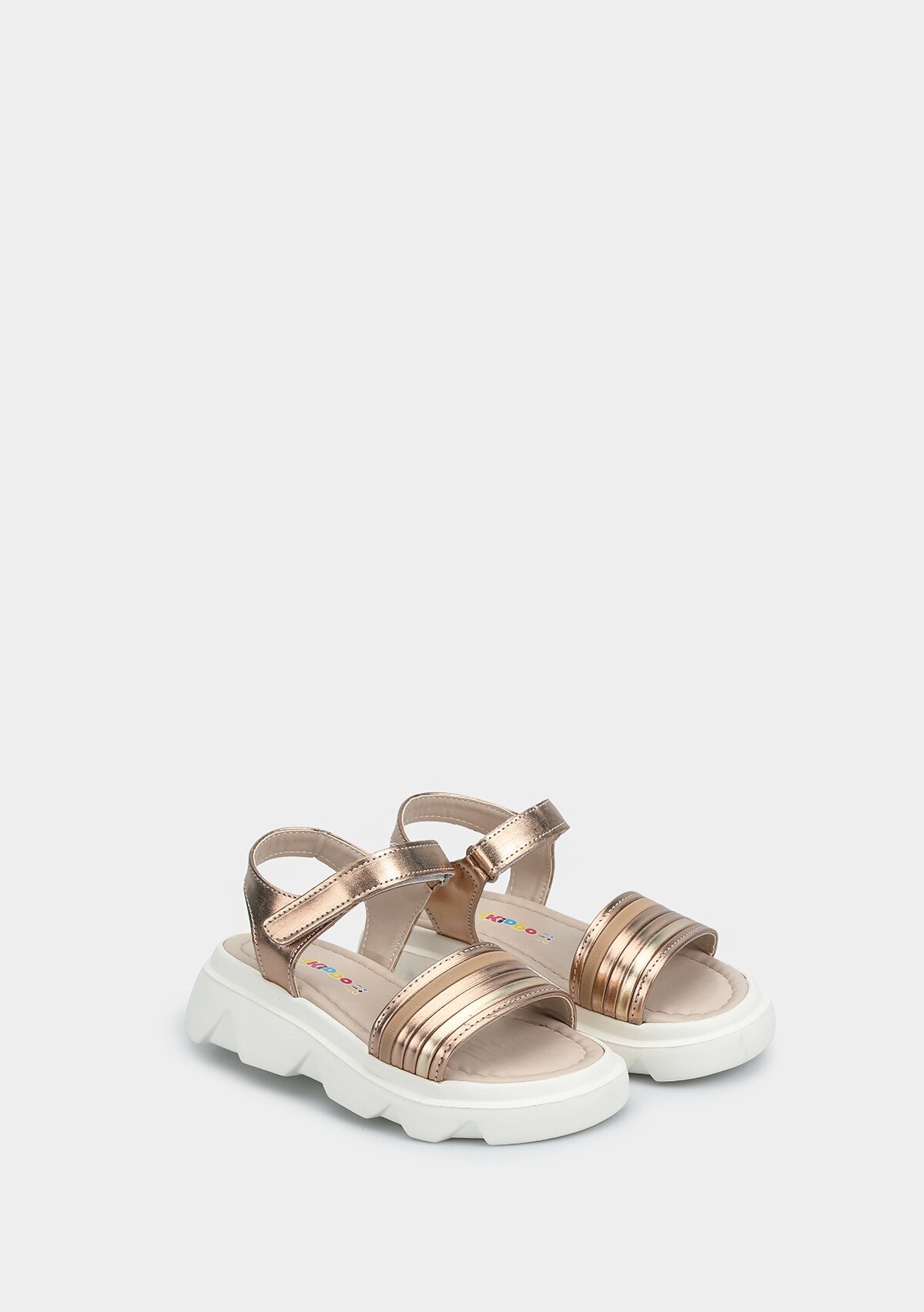 Altın Kız Çocuk Düz Sandalet