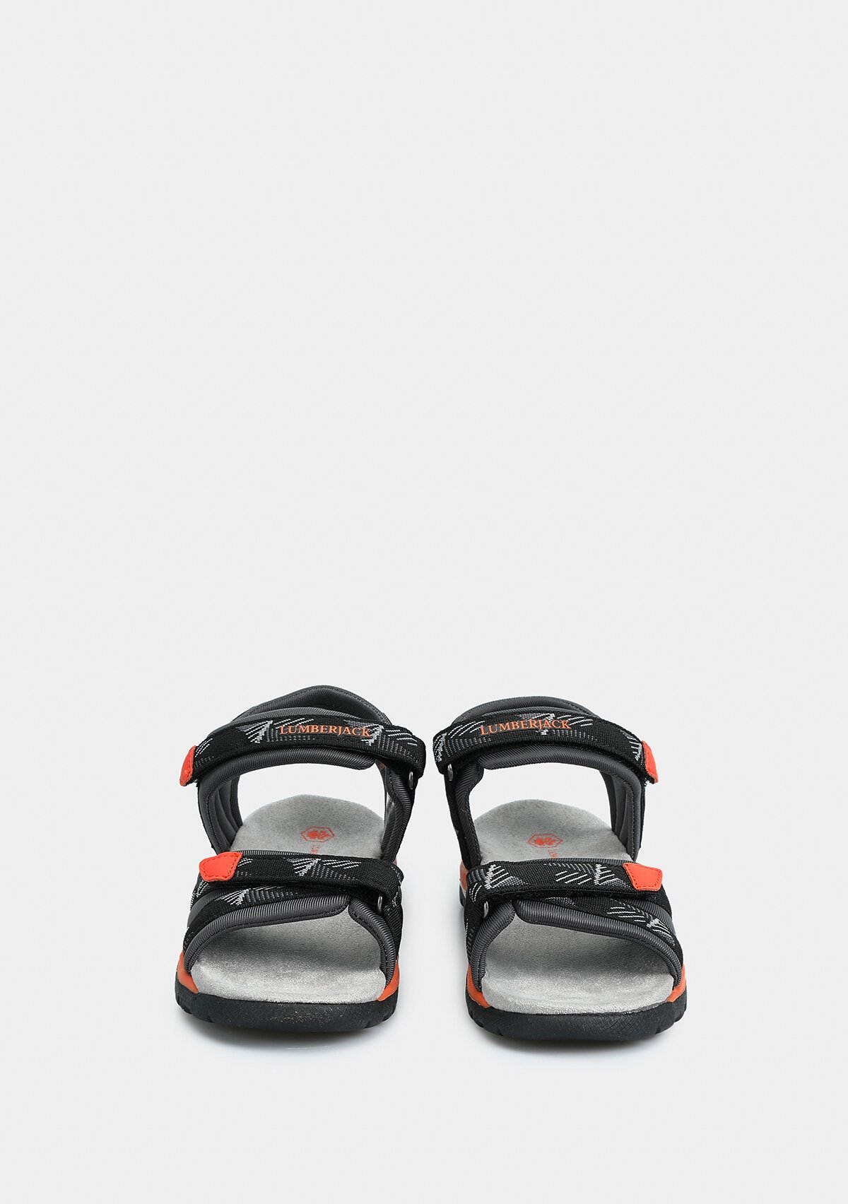 Taboo Siyah Erkek Çocuk Düz Sandalet